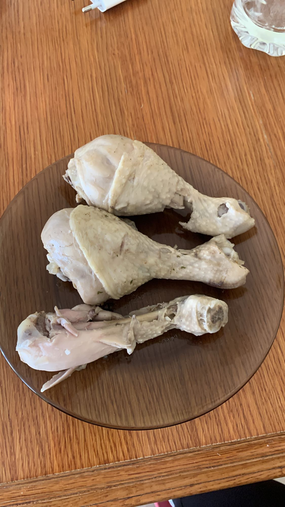 Gotowane udka z kurczaka