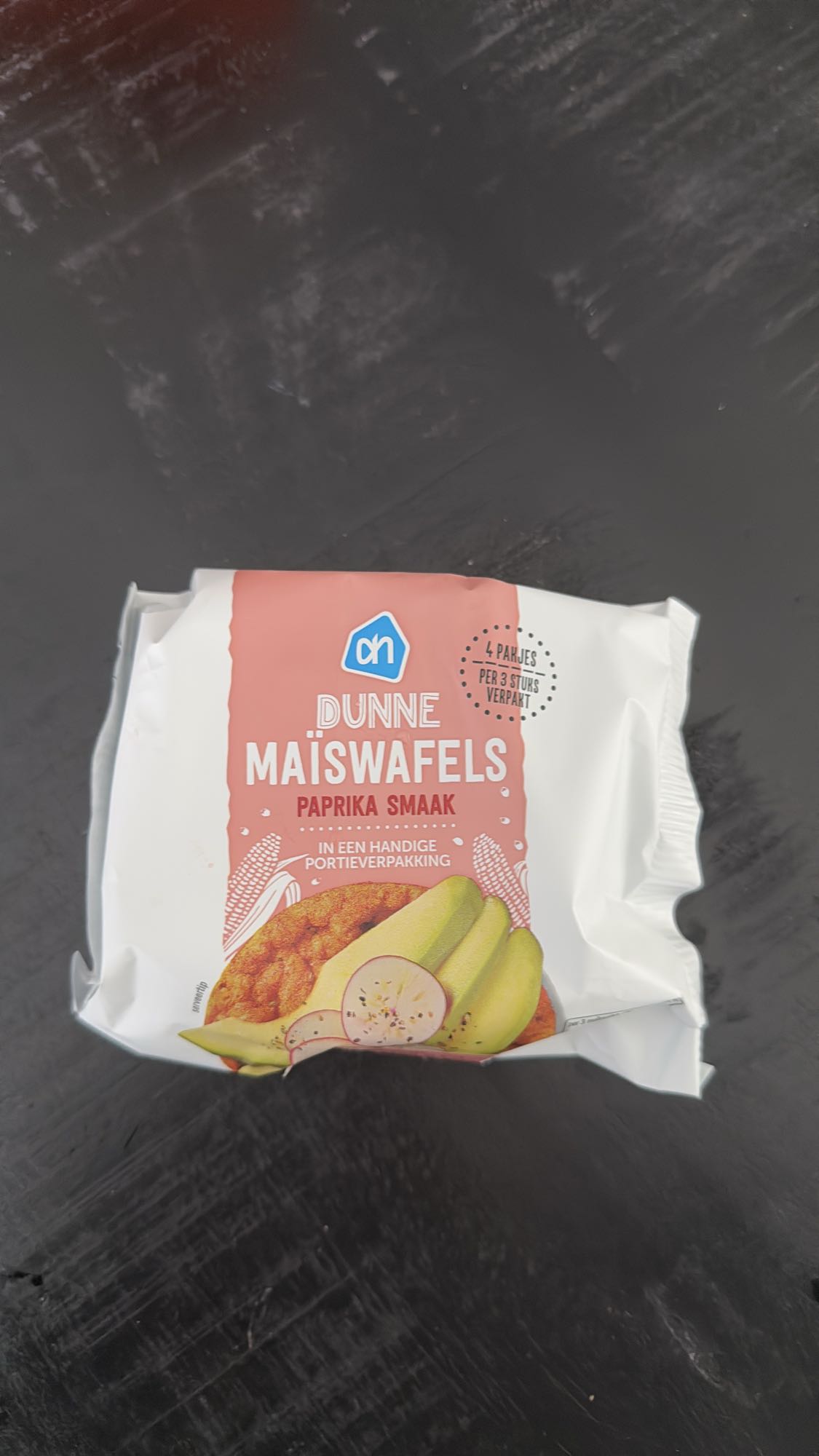 Paprika maïswafels