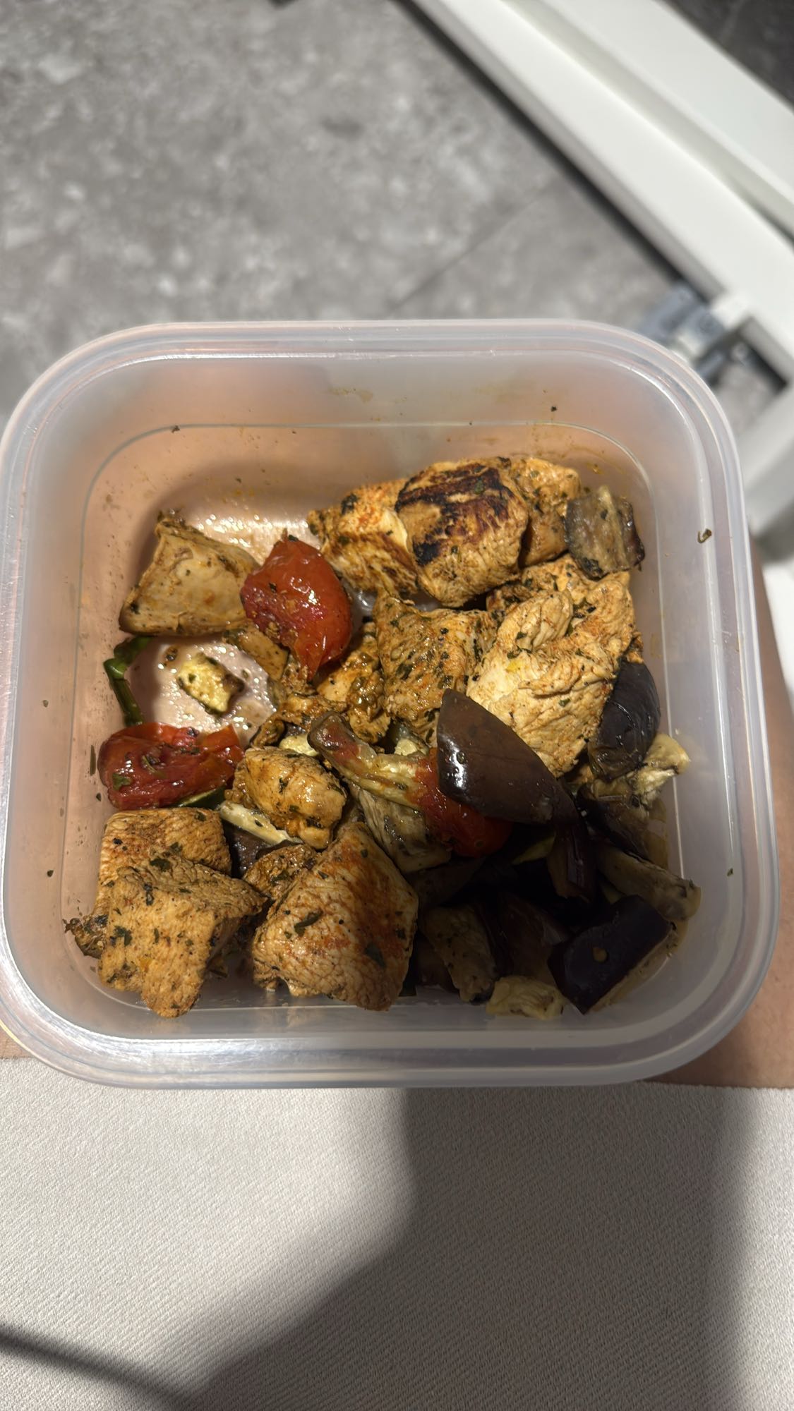 Grilled Chicken Veg Mix