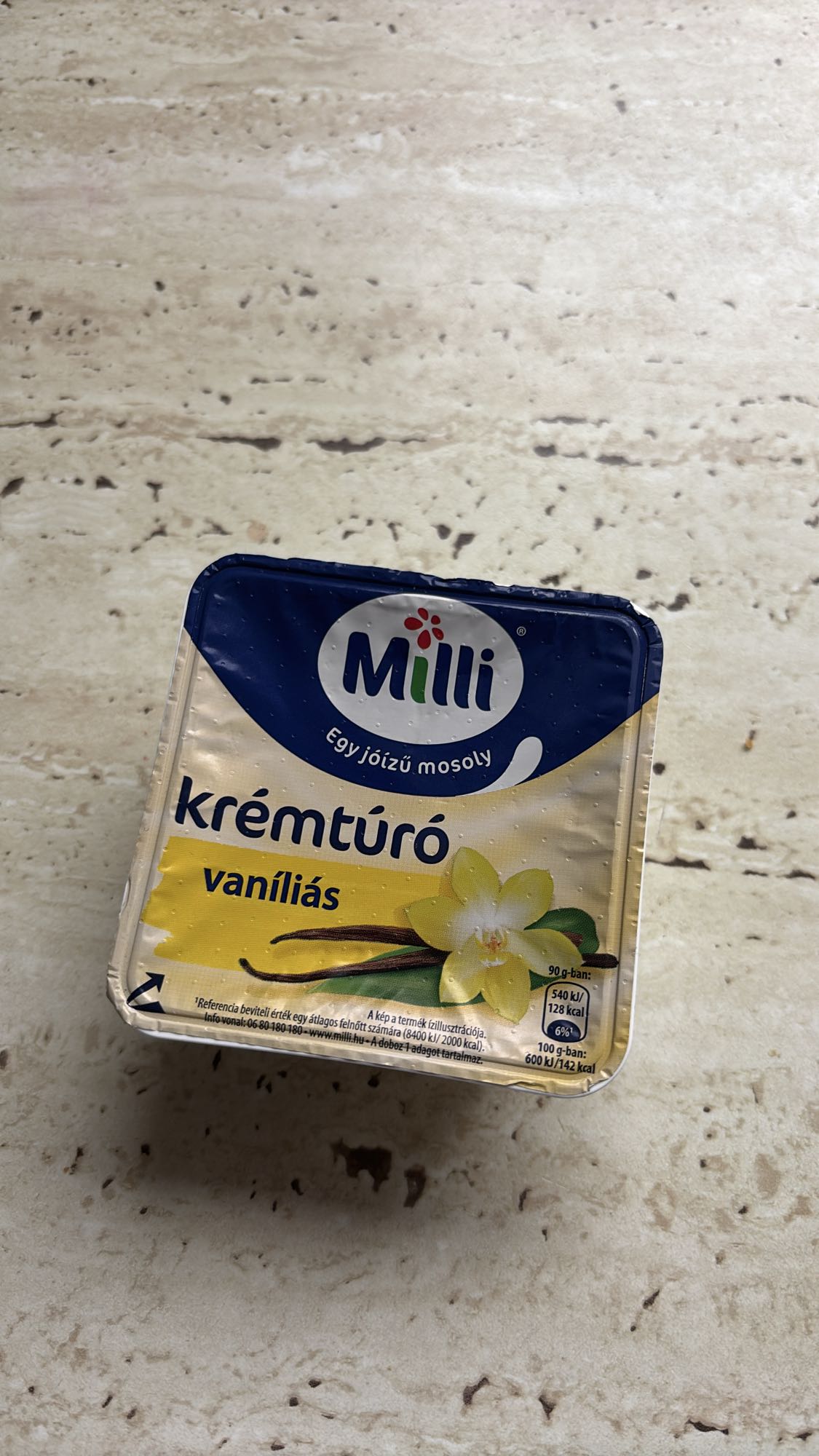 Vaníliás krémtúró