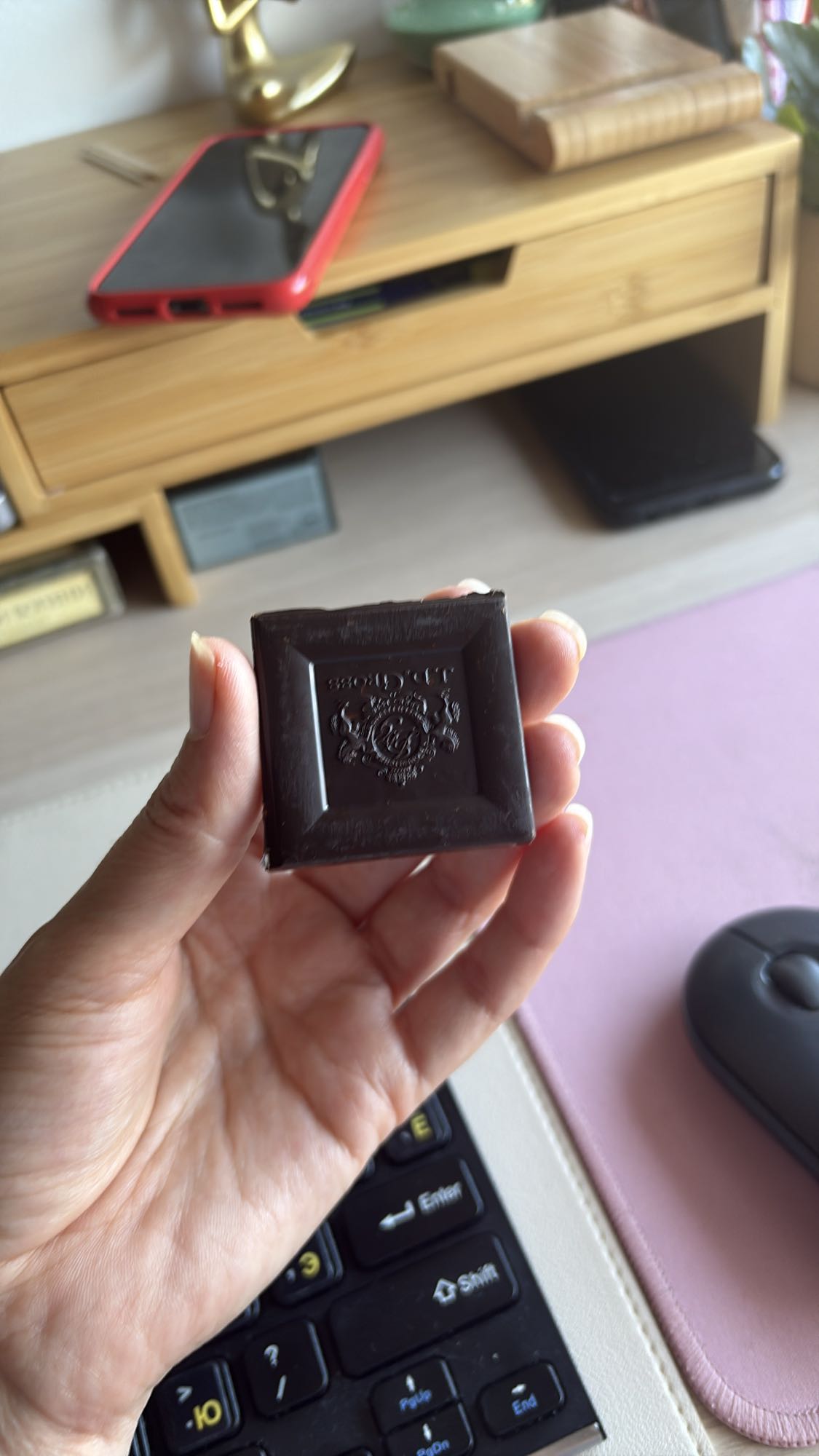 Dark Chocolate Square