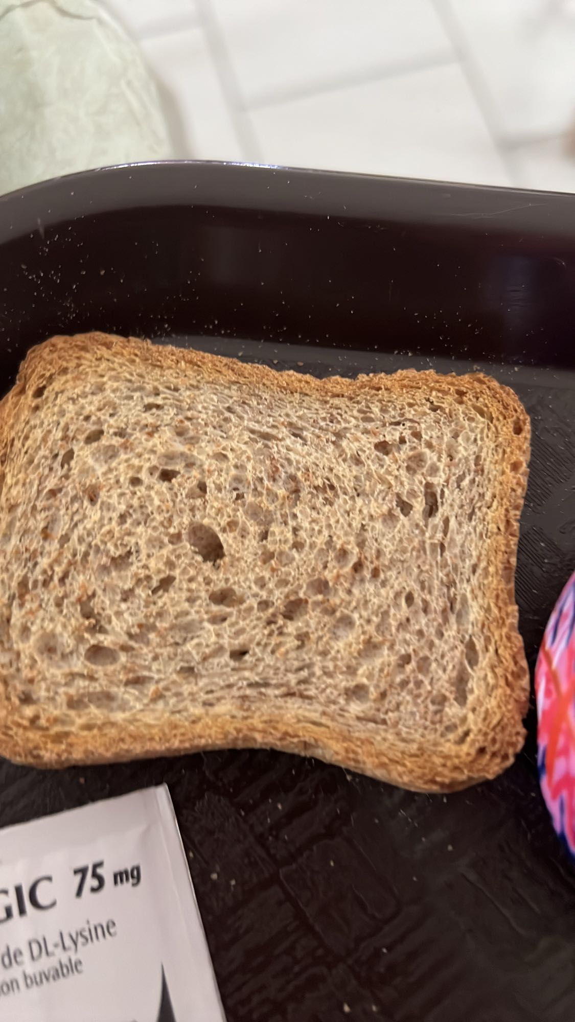 Tartine pain complet