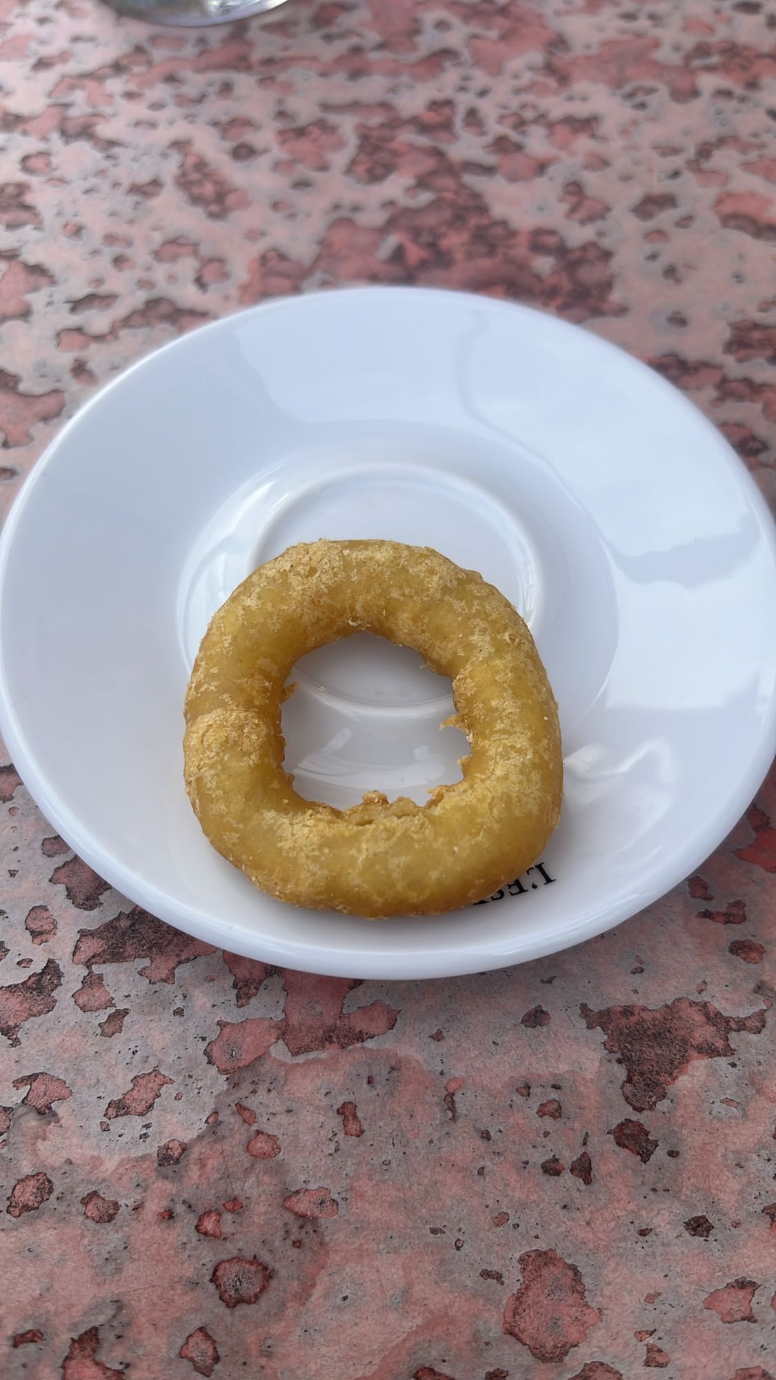 Aro de cebolla frito