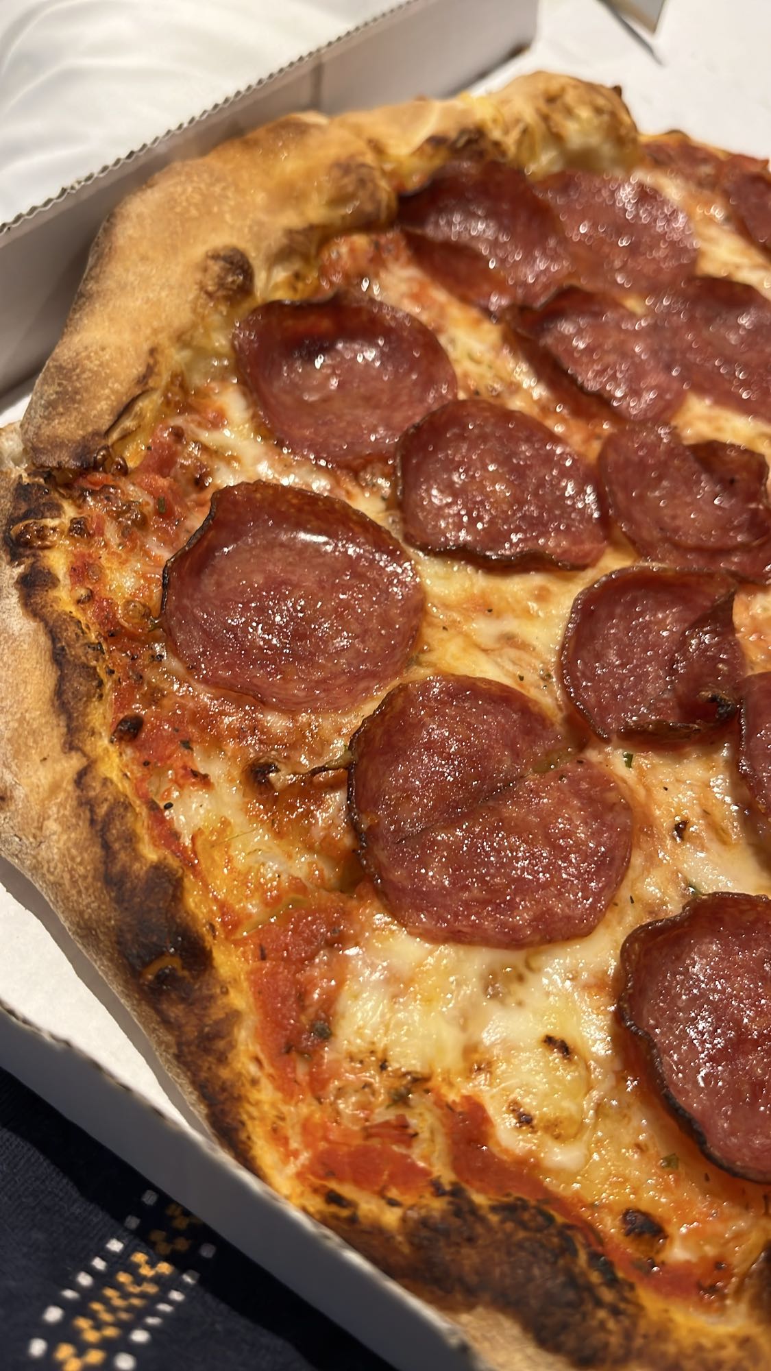 Pizza pepperoni