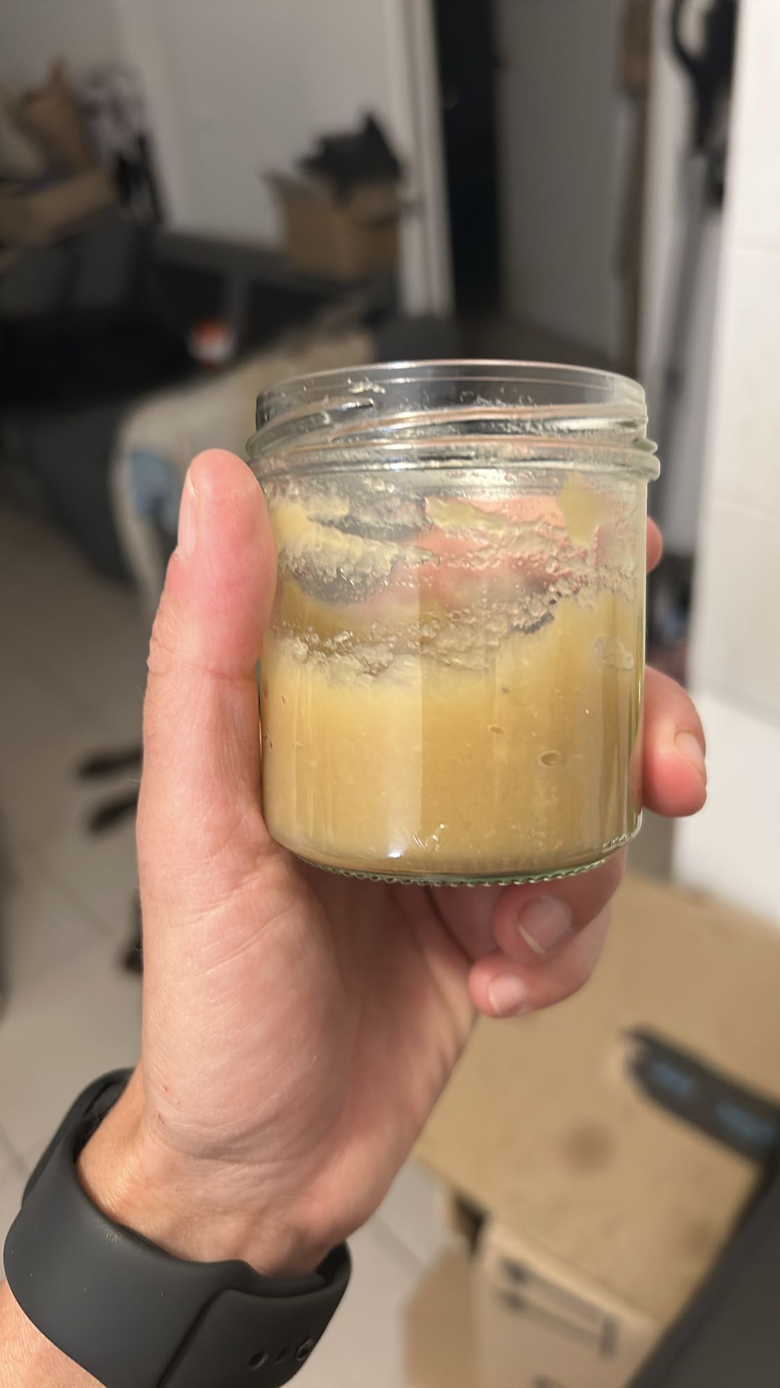 Compote de pomme et banane maison