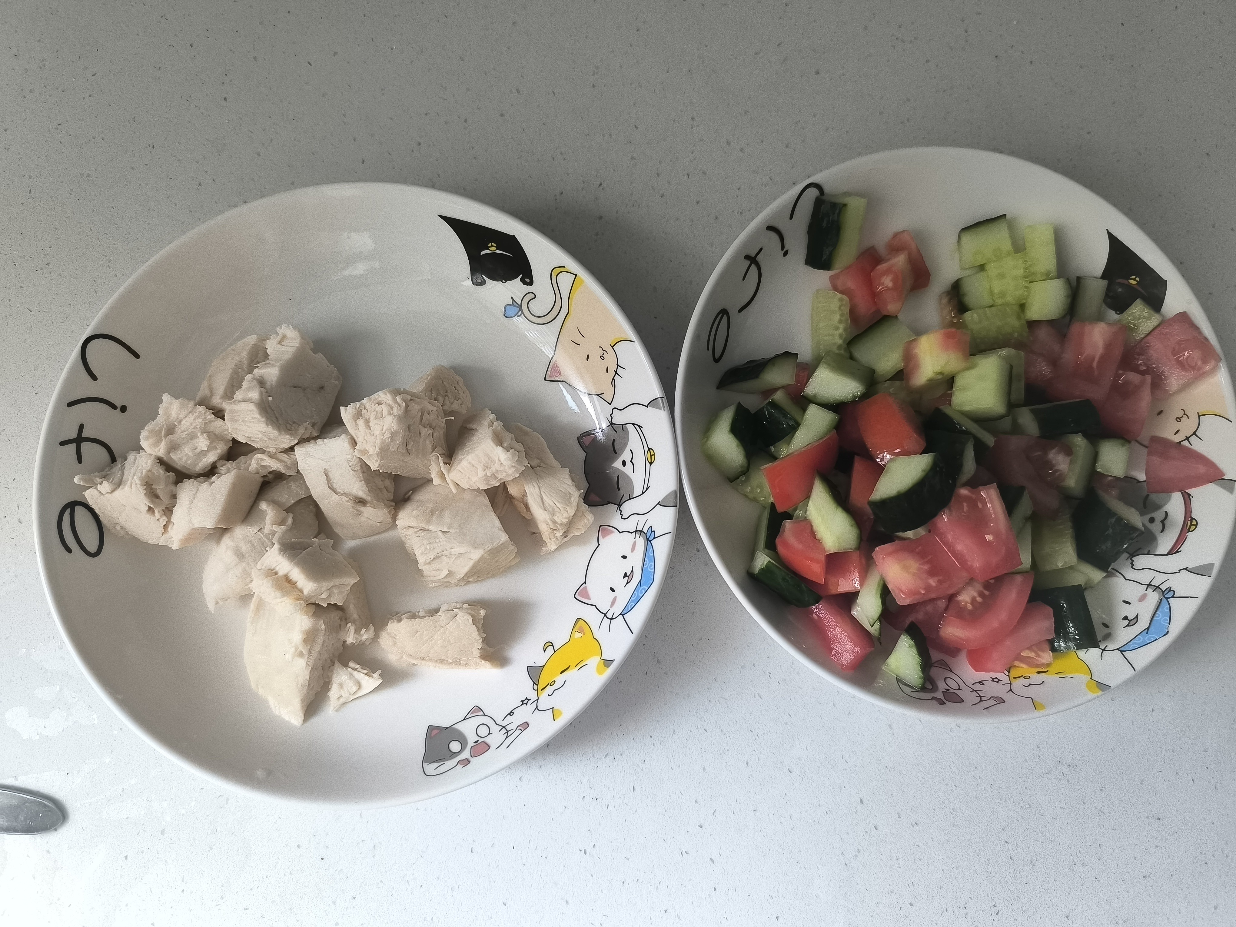 Chicken and Veggie Salad