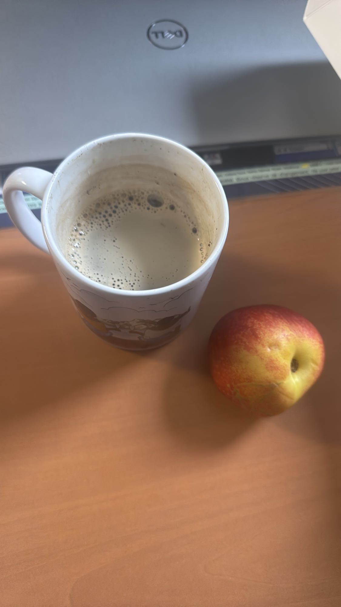 Café et pomme