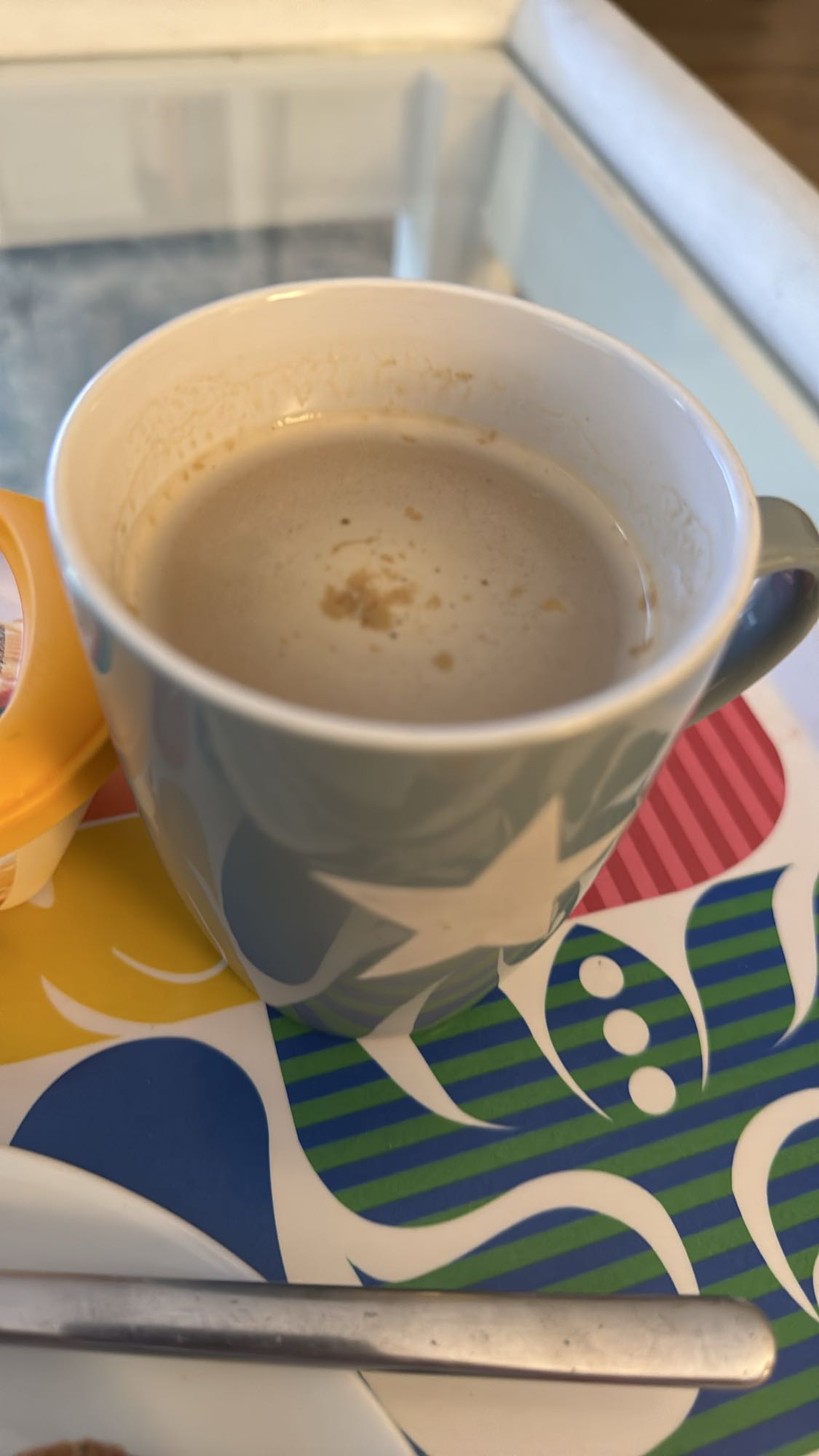 Taza de café con leche