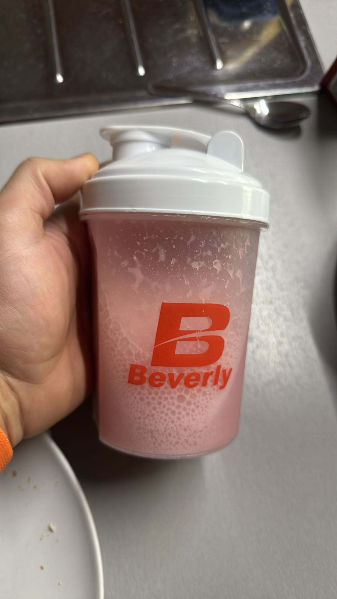 Batido de proteína fresa