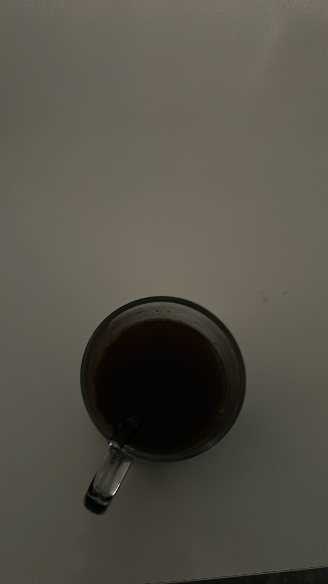 Tasse schwarzer Kaffee