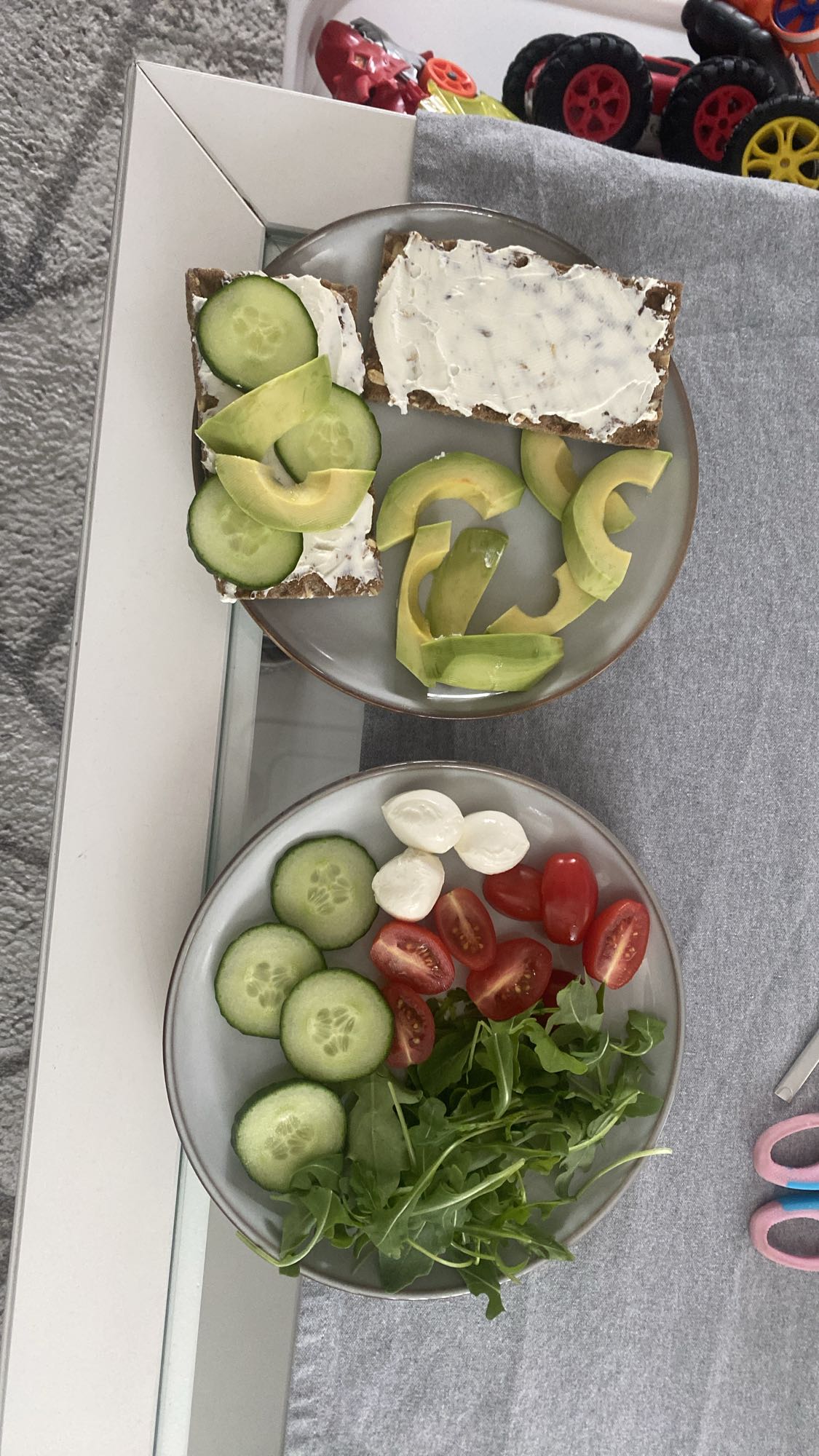 Gezonde lunch crackers