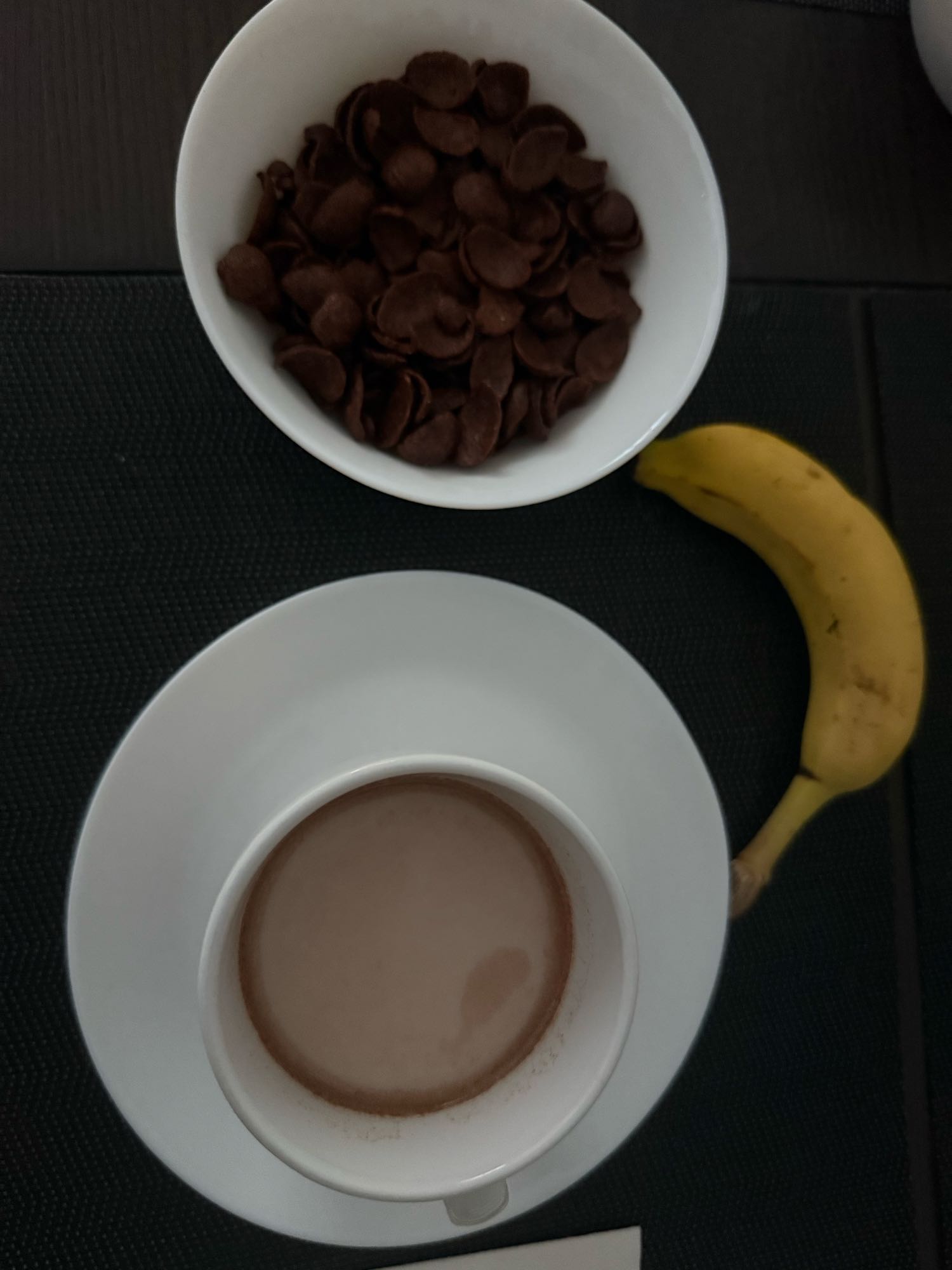 Petit-déjeuner chocolaté