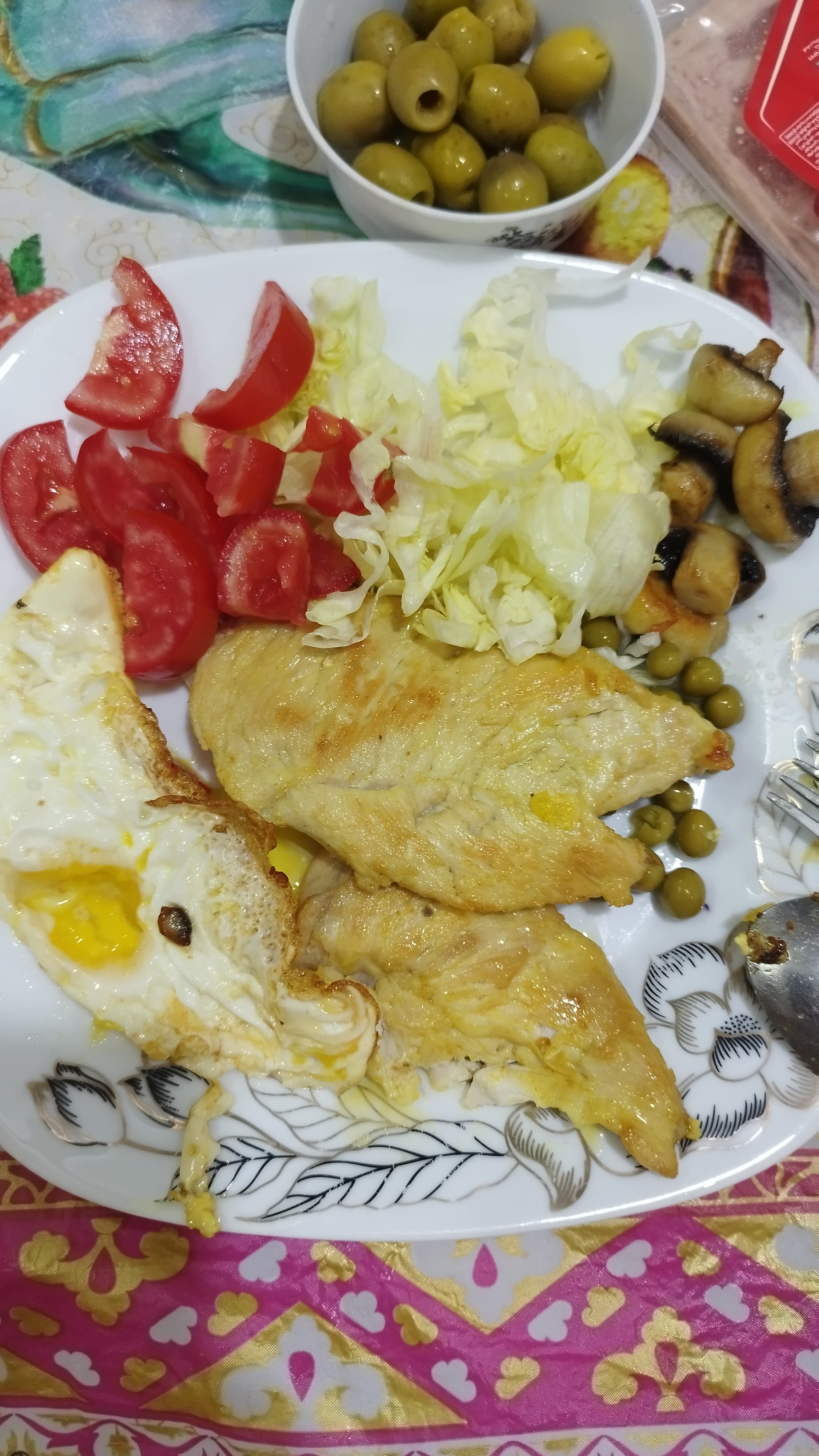 Chicken and Veggie Plate