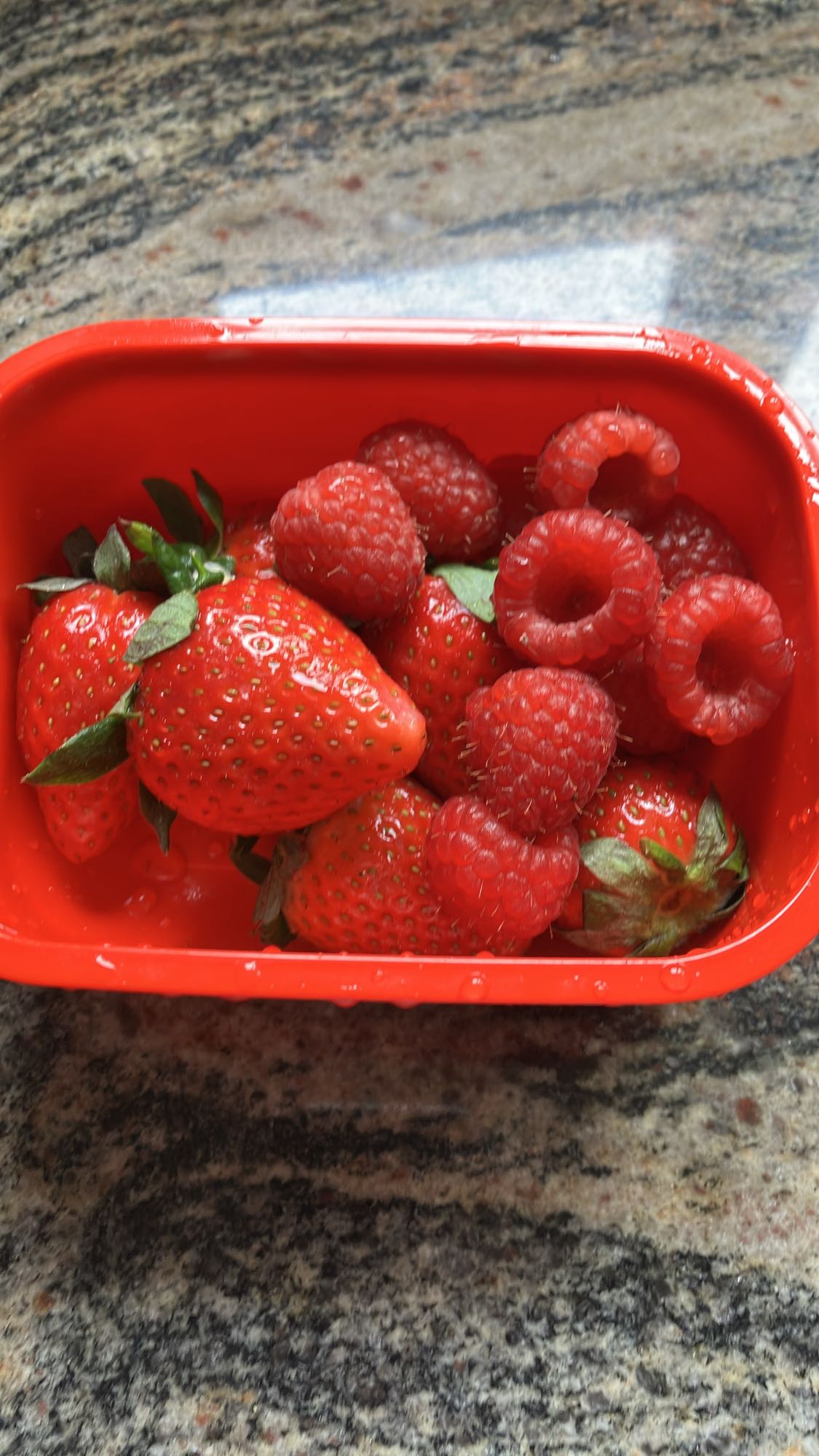 Aardbei Framboos Snack