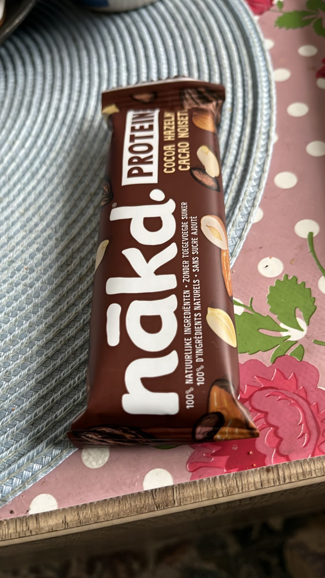 Nākd proteïne reep cacao hazelnoot