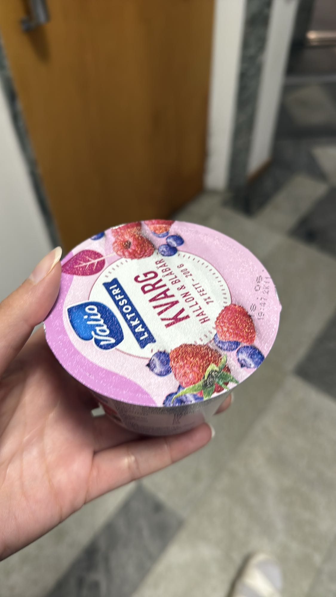 Laktosfri kvarg bär