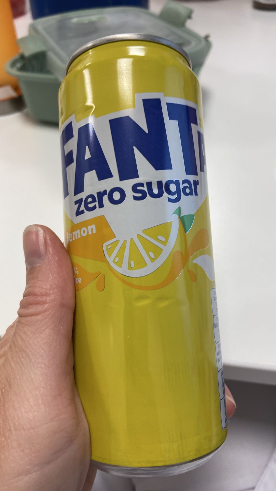Fanta zero sugar citroen