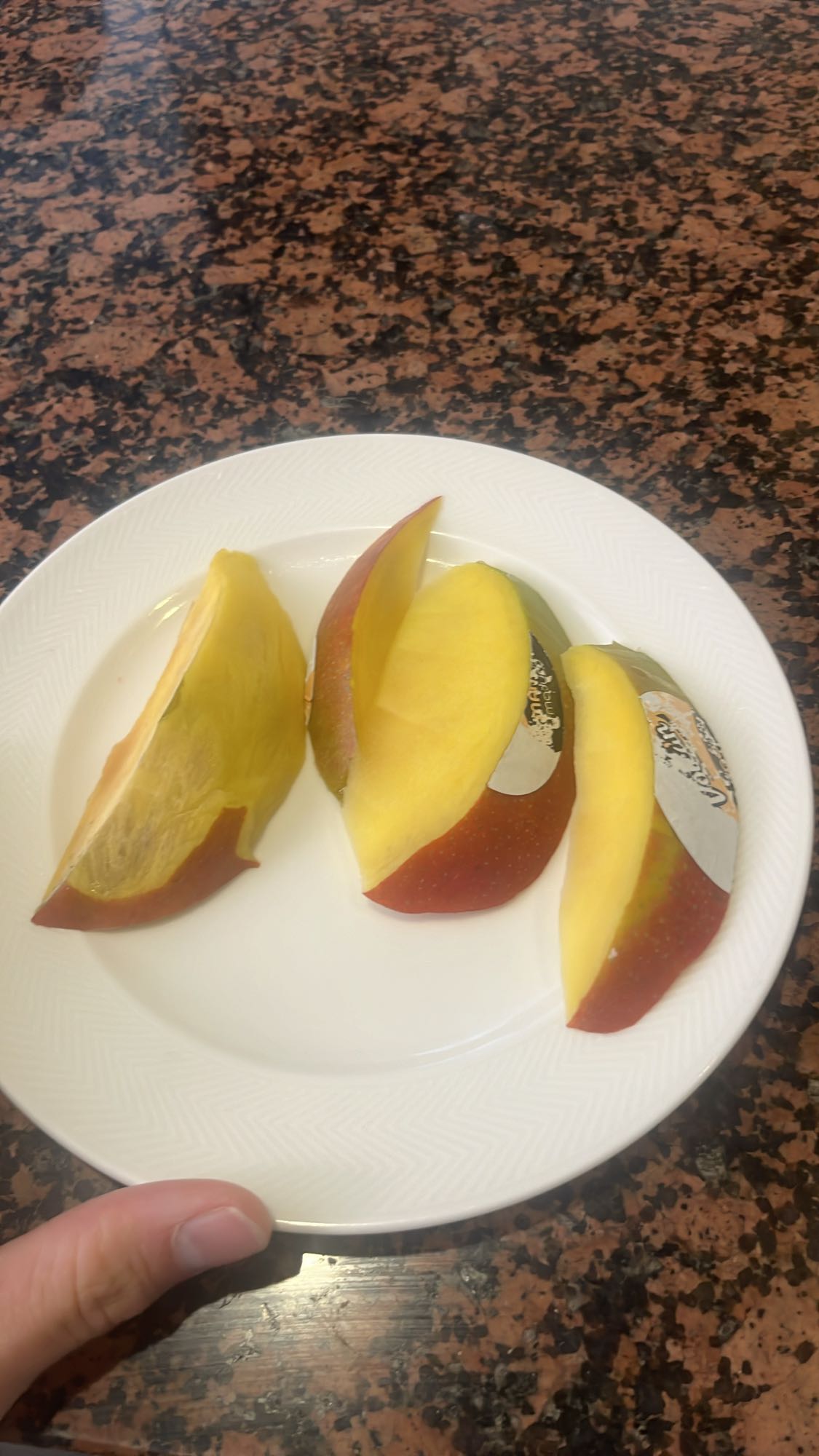 Rebanadas de mango