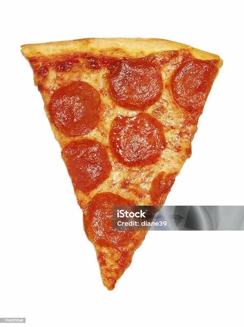 Pizza pepperoni slice