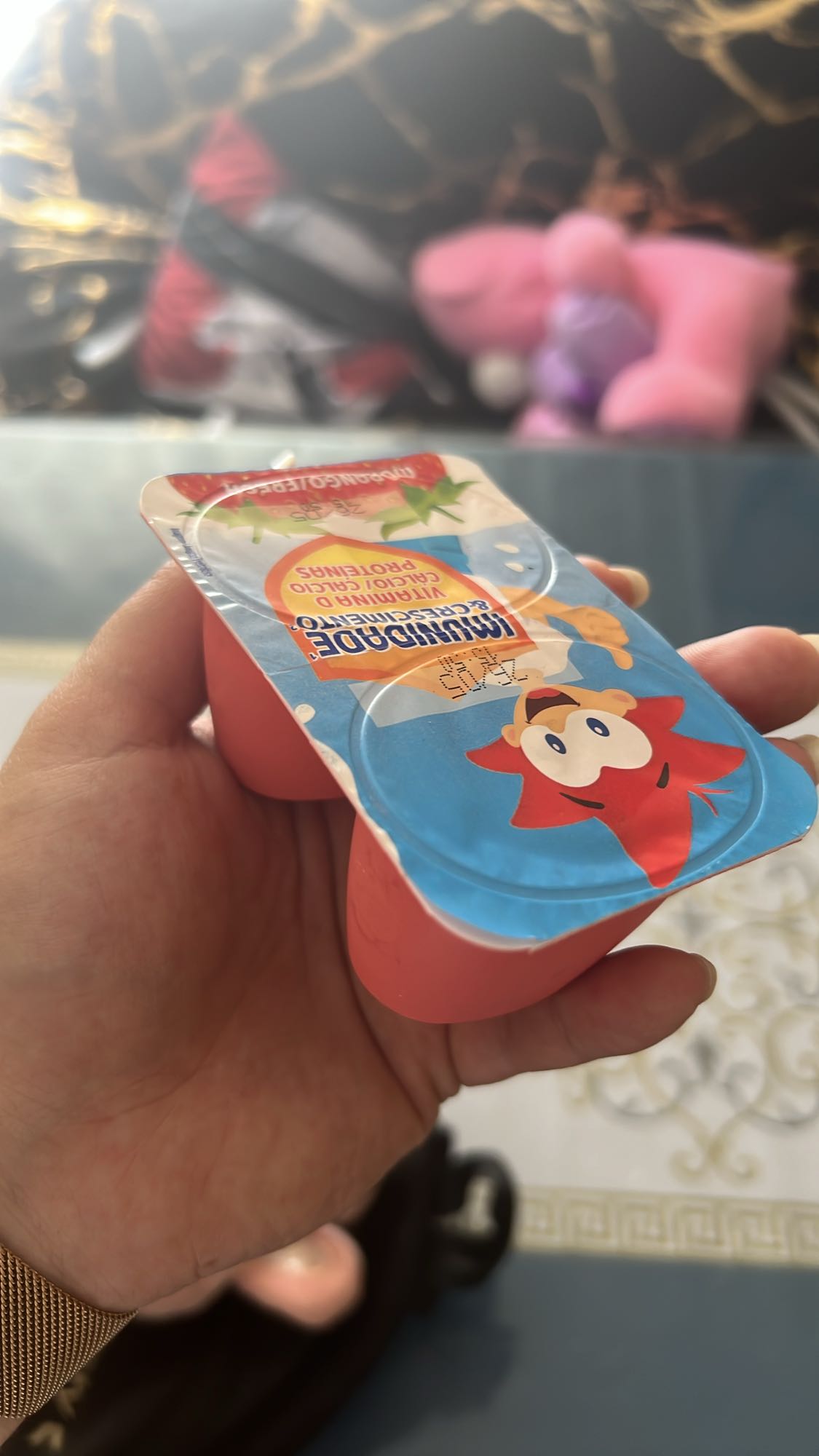 Yogur infantil fresa