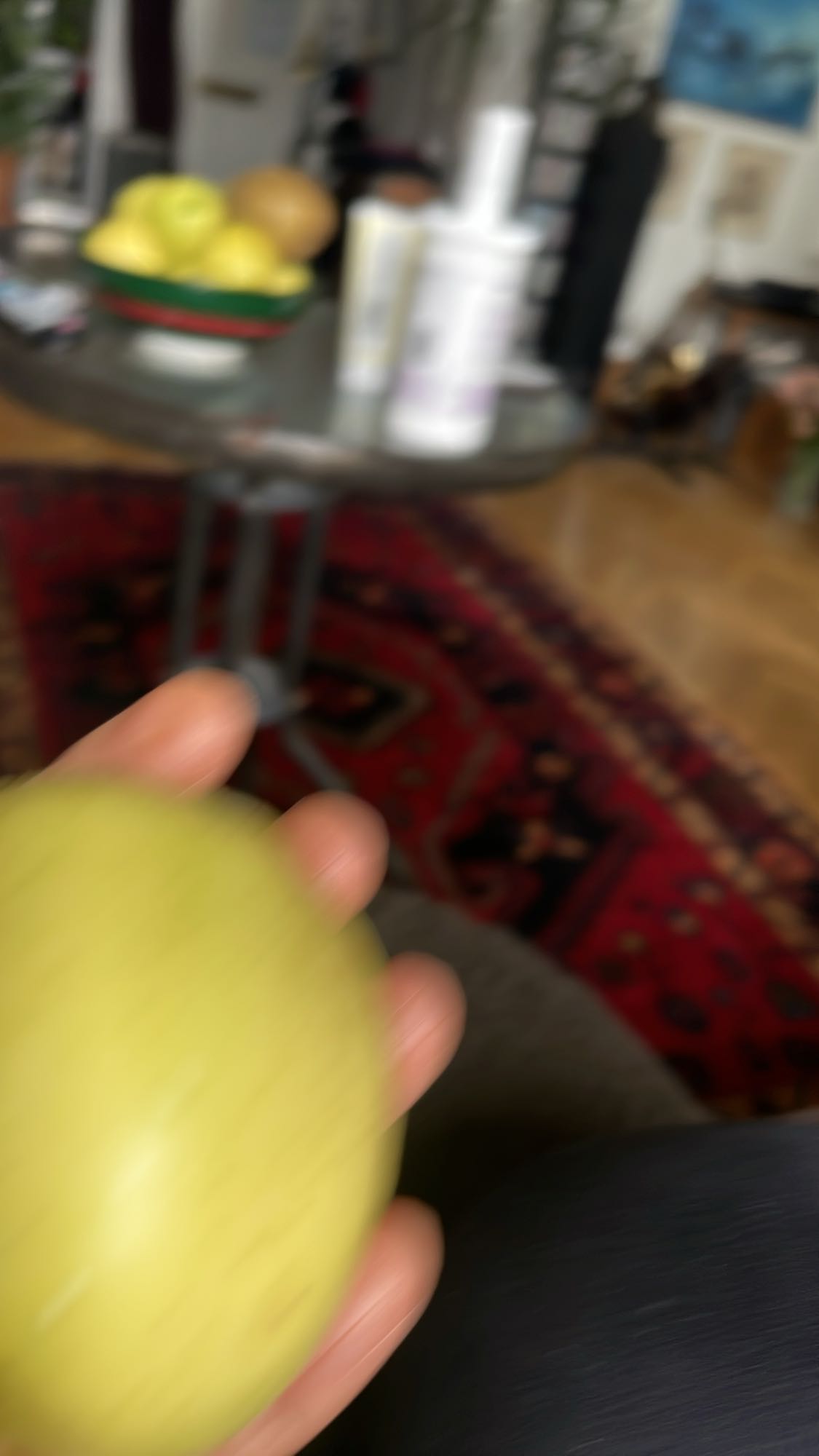 Grönt äpple