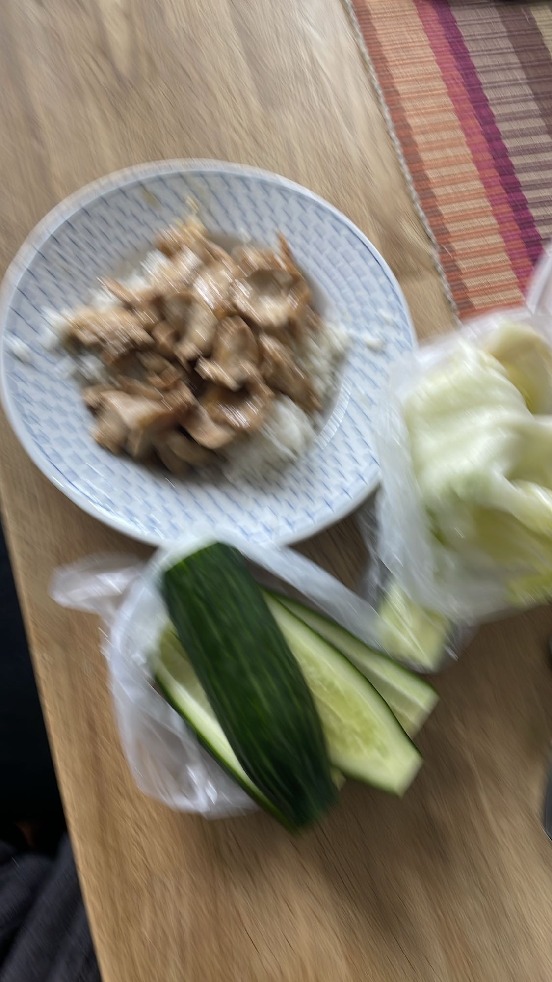 Kyckling med ris och grönsaker