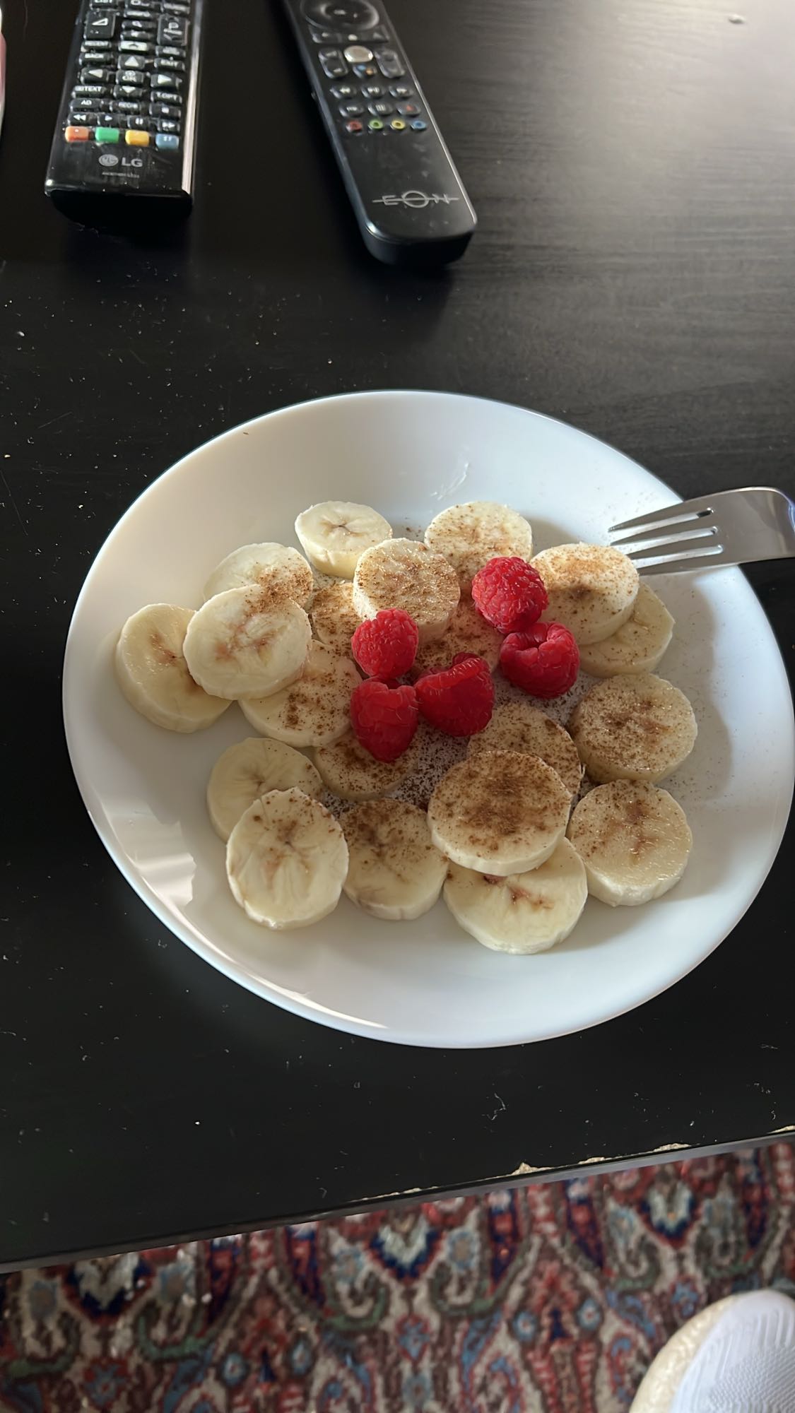 Μπανάνα με βατόμουρα