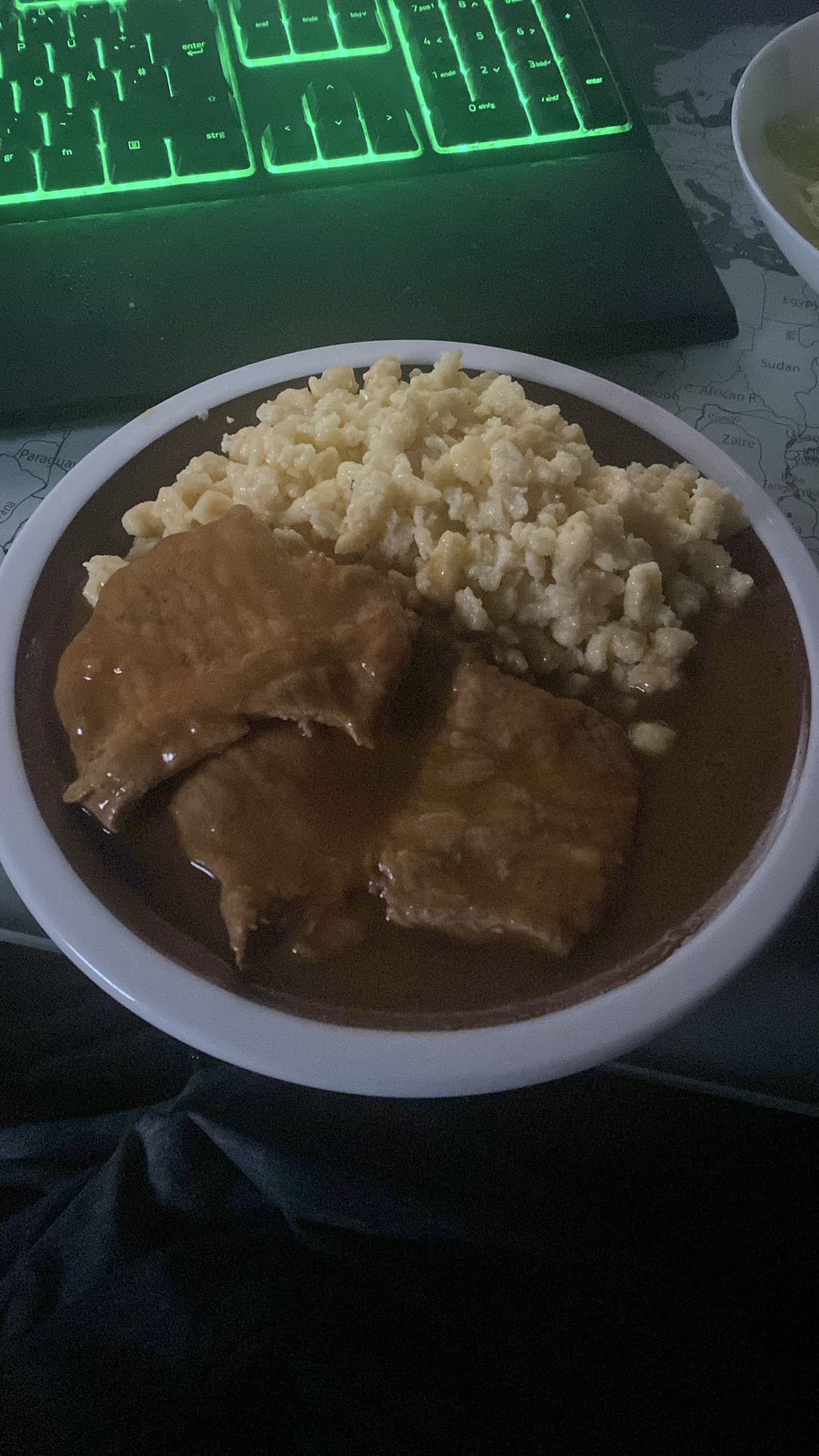 Schweinebraten mit Spätzle