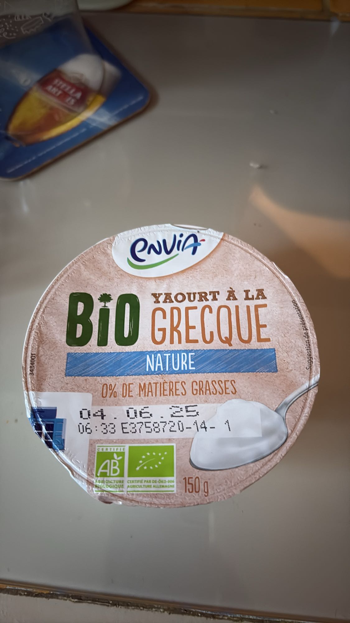 Yaourt grec nature bio