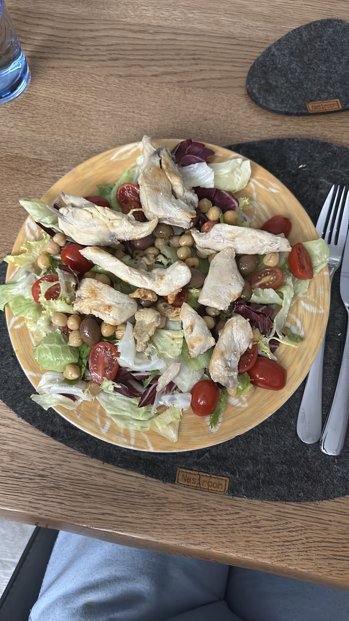 Insalata con pollo