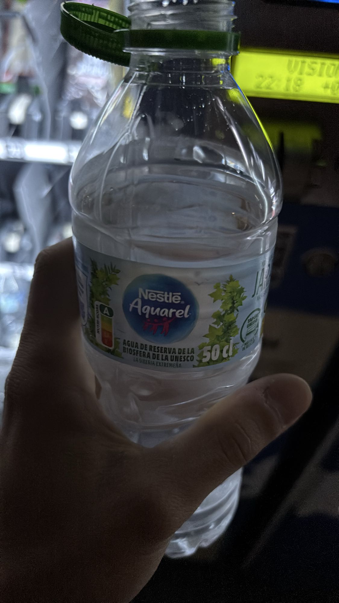 Botella de agua