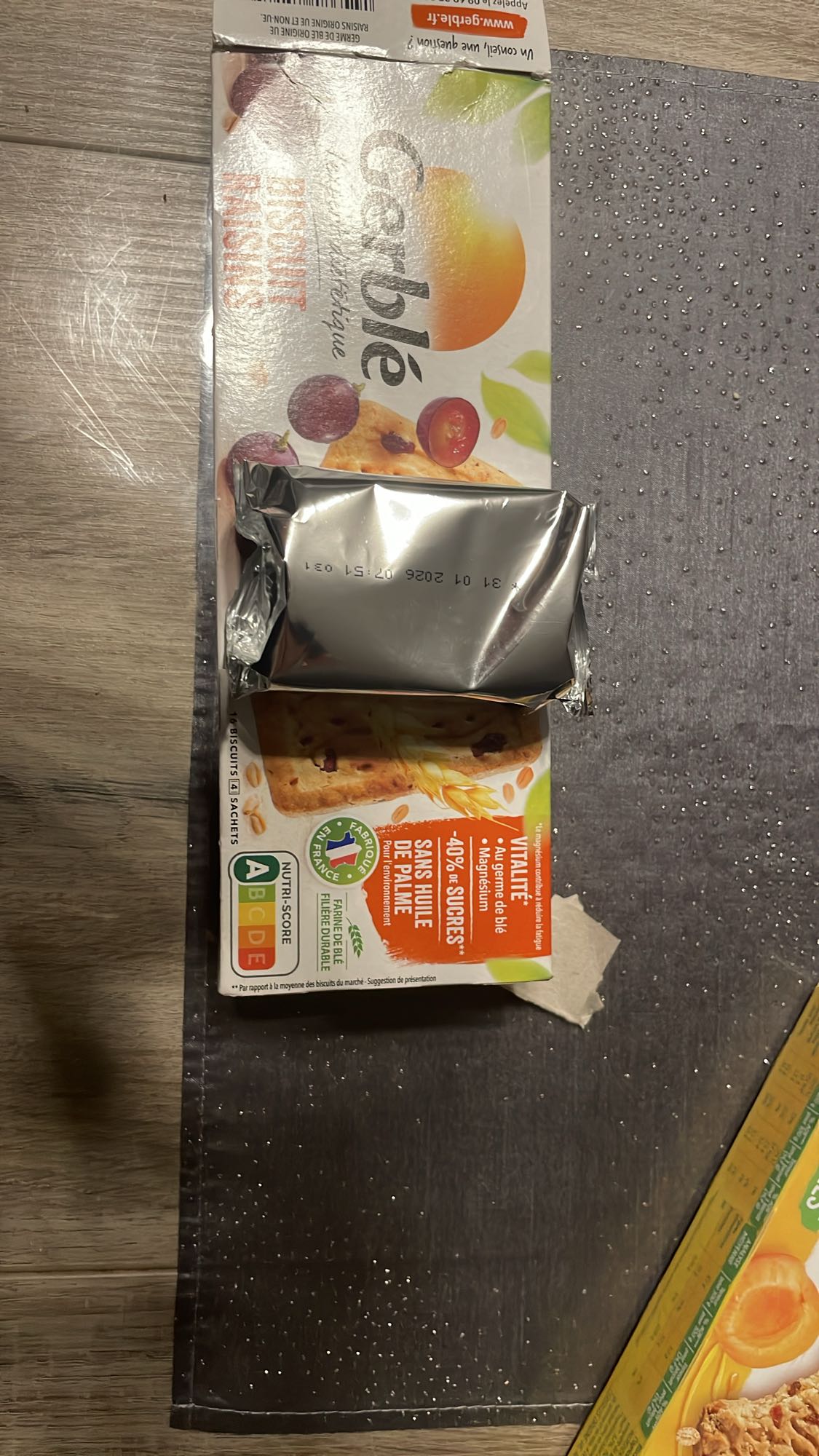 Biscuits fruits rouges