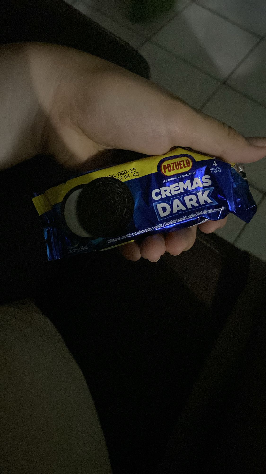 Galletas Cremas Dark