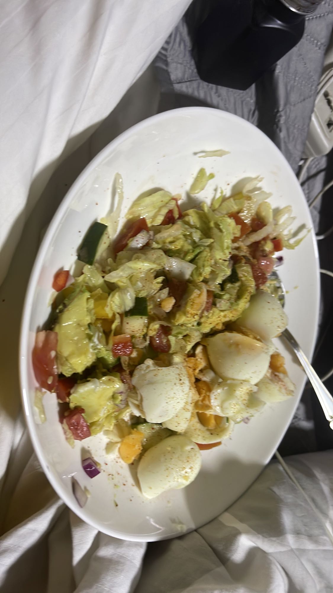 Egg and Veggie Salad