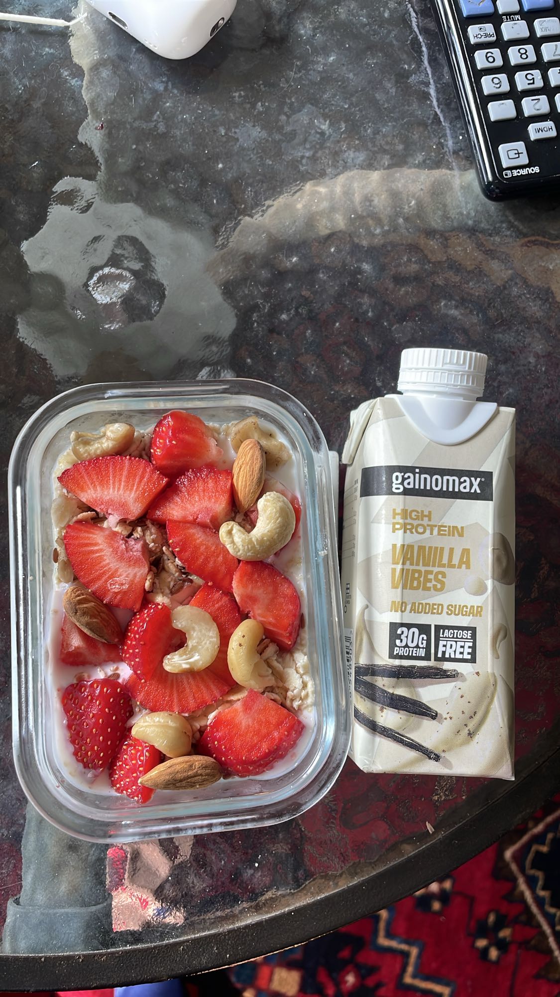 Havre med bär & nötter