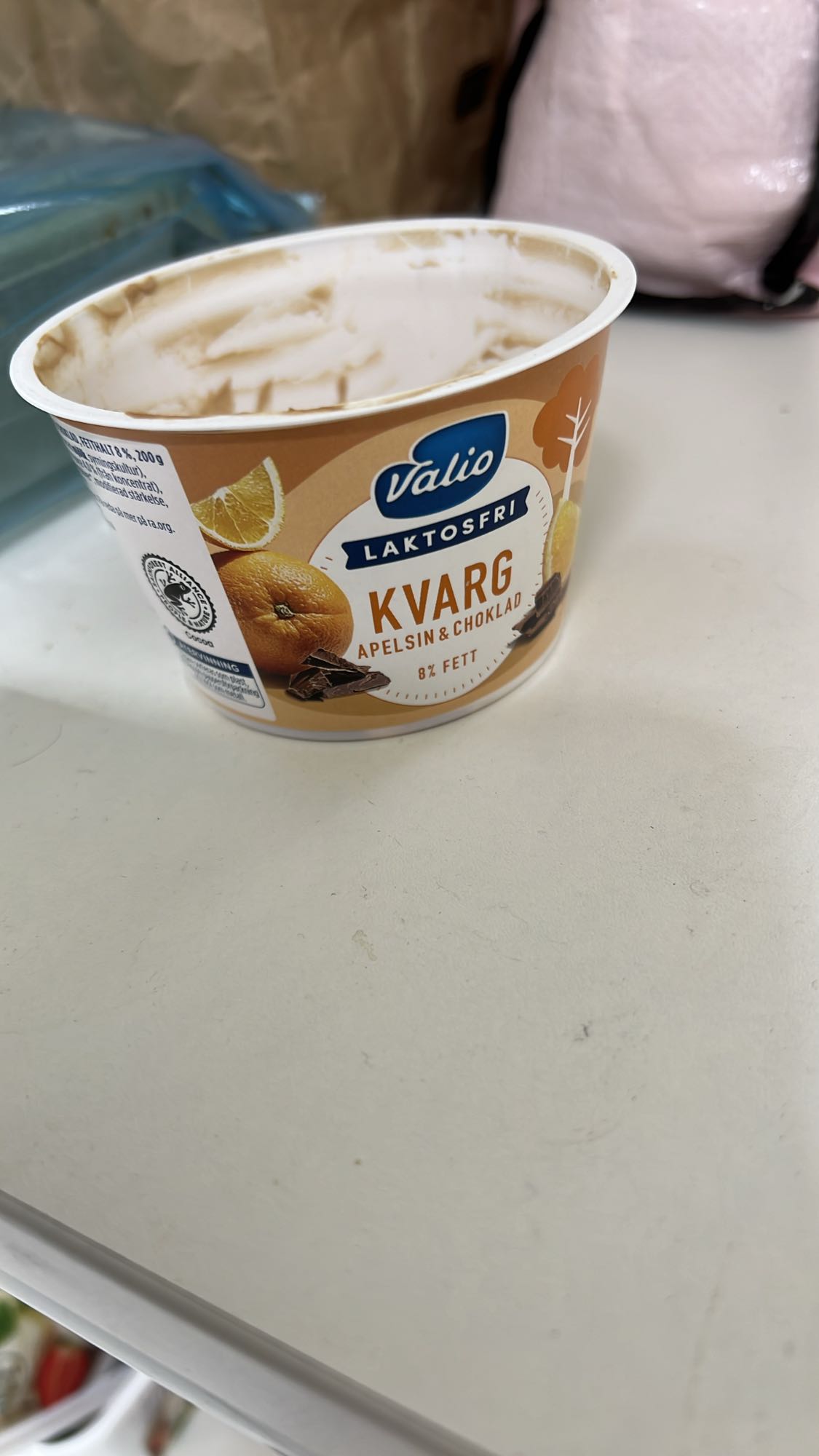 Kvarg apelsin & choklad