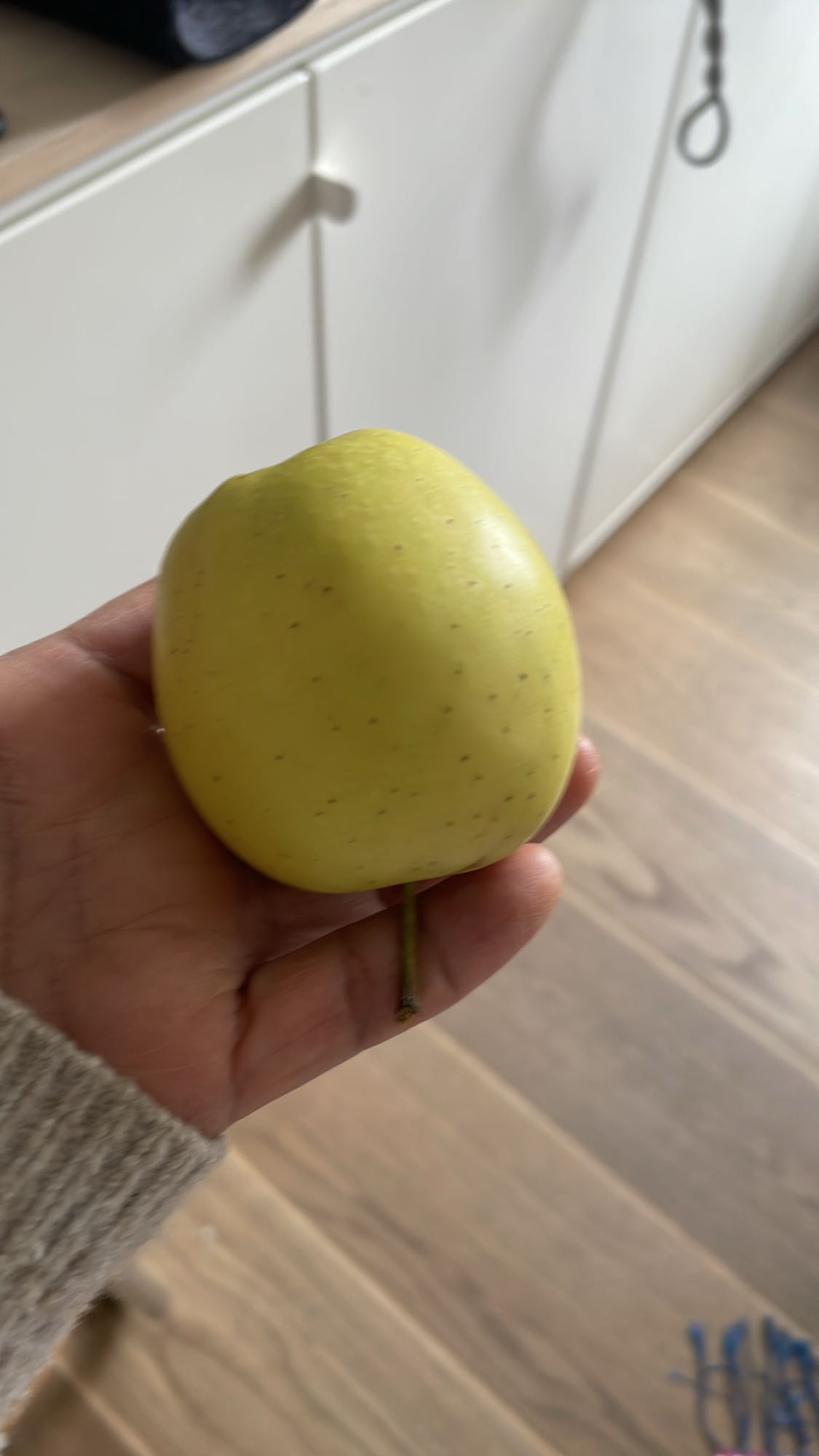 Grönt äpple