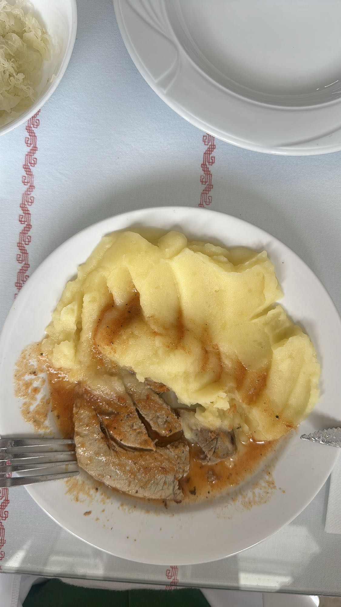 Piure cu carne de porc