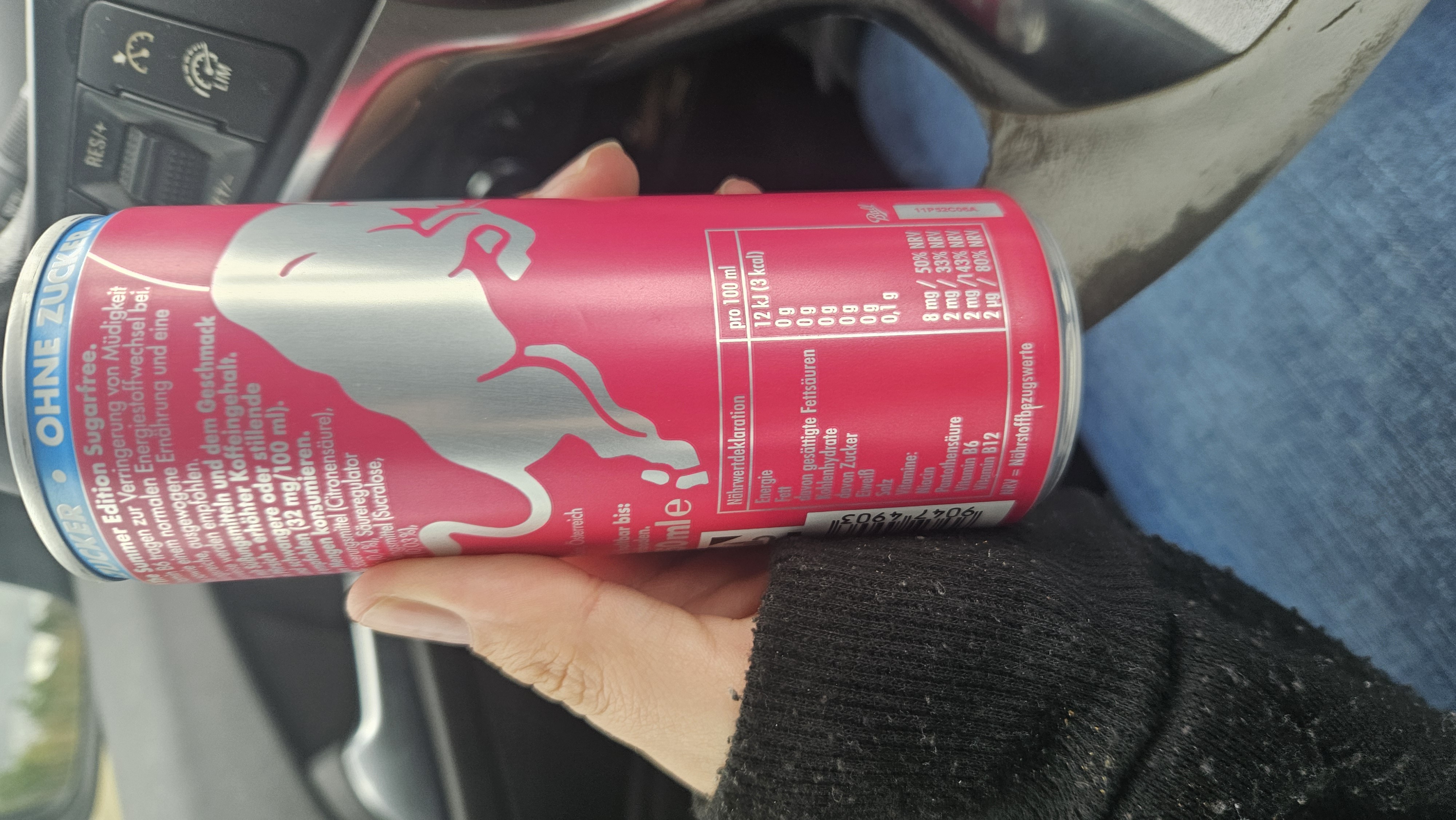 Zuckerfreier Energy Drink