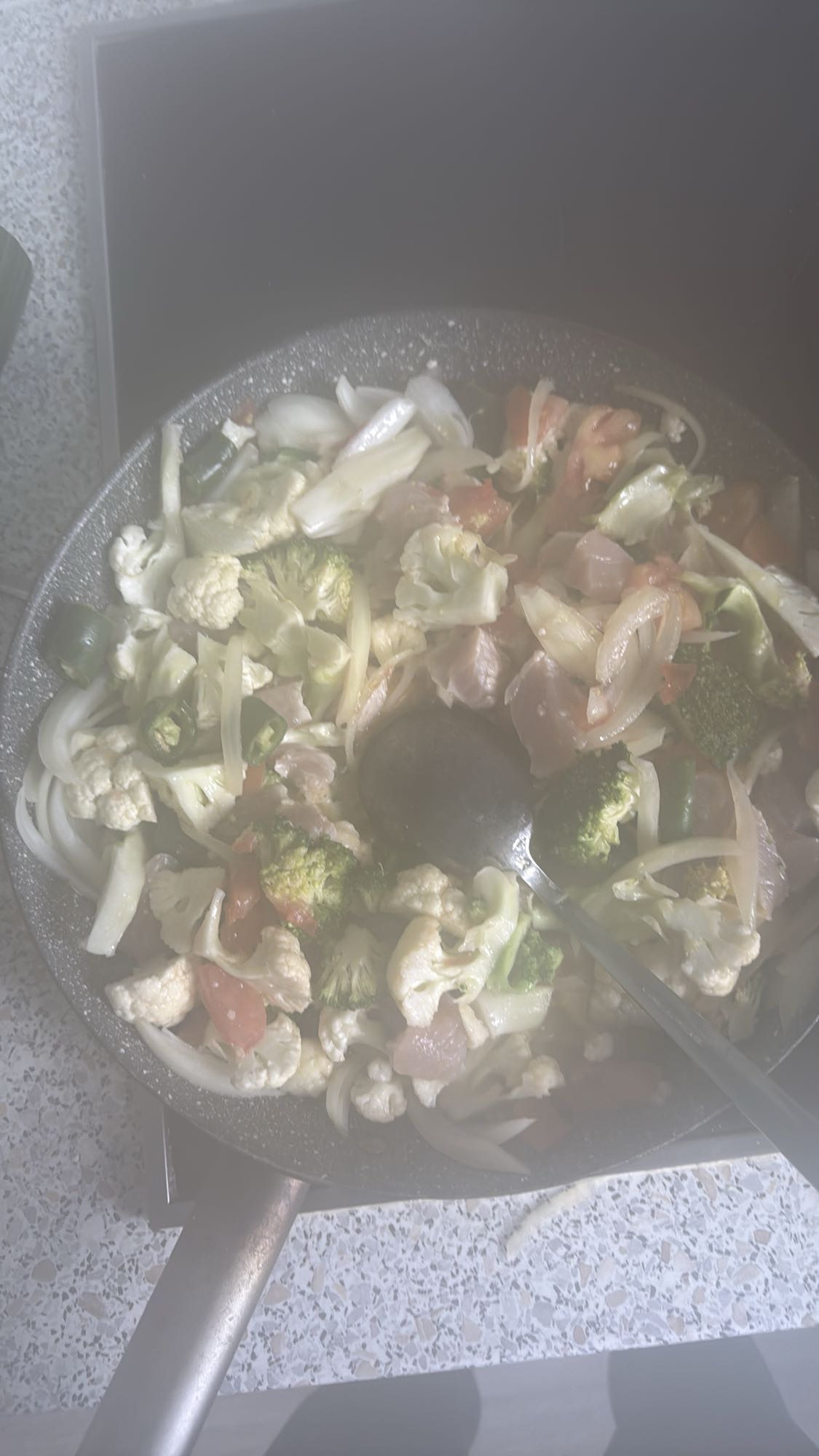 Salteado de verduras