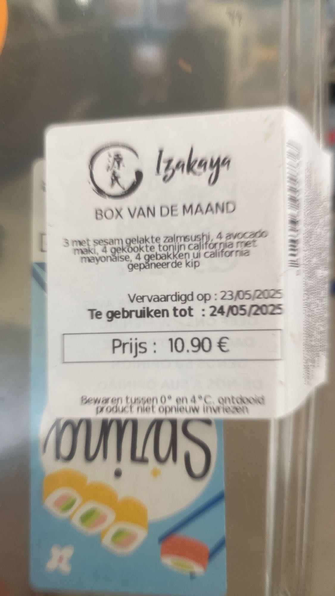 Sushi box van de maand