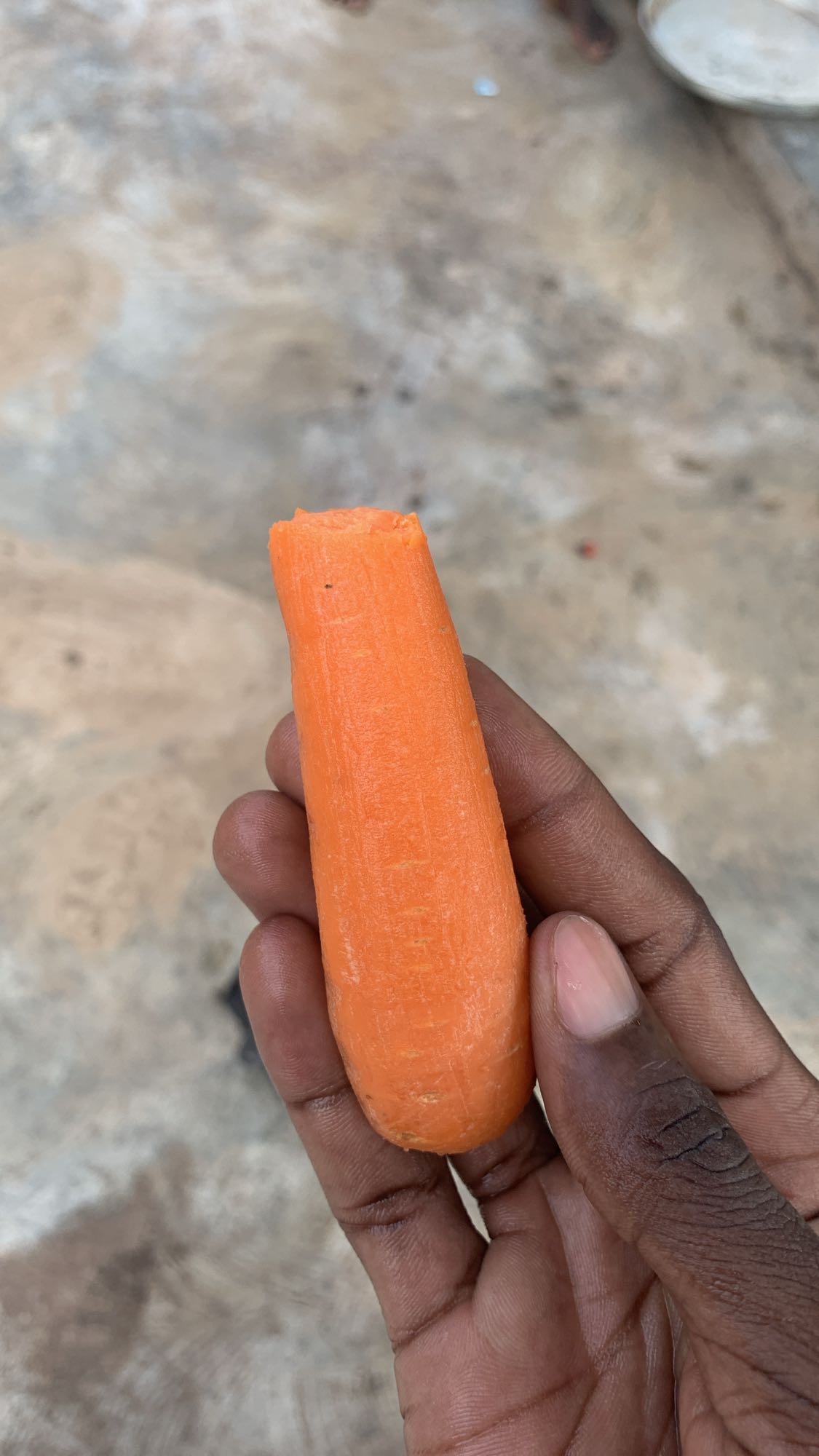 Raw Carrot Snack