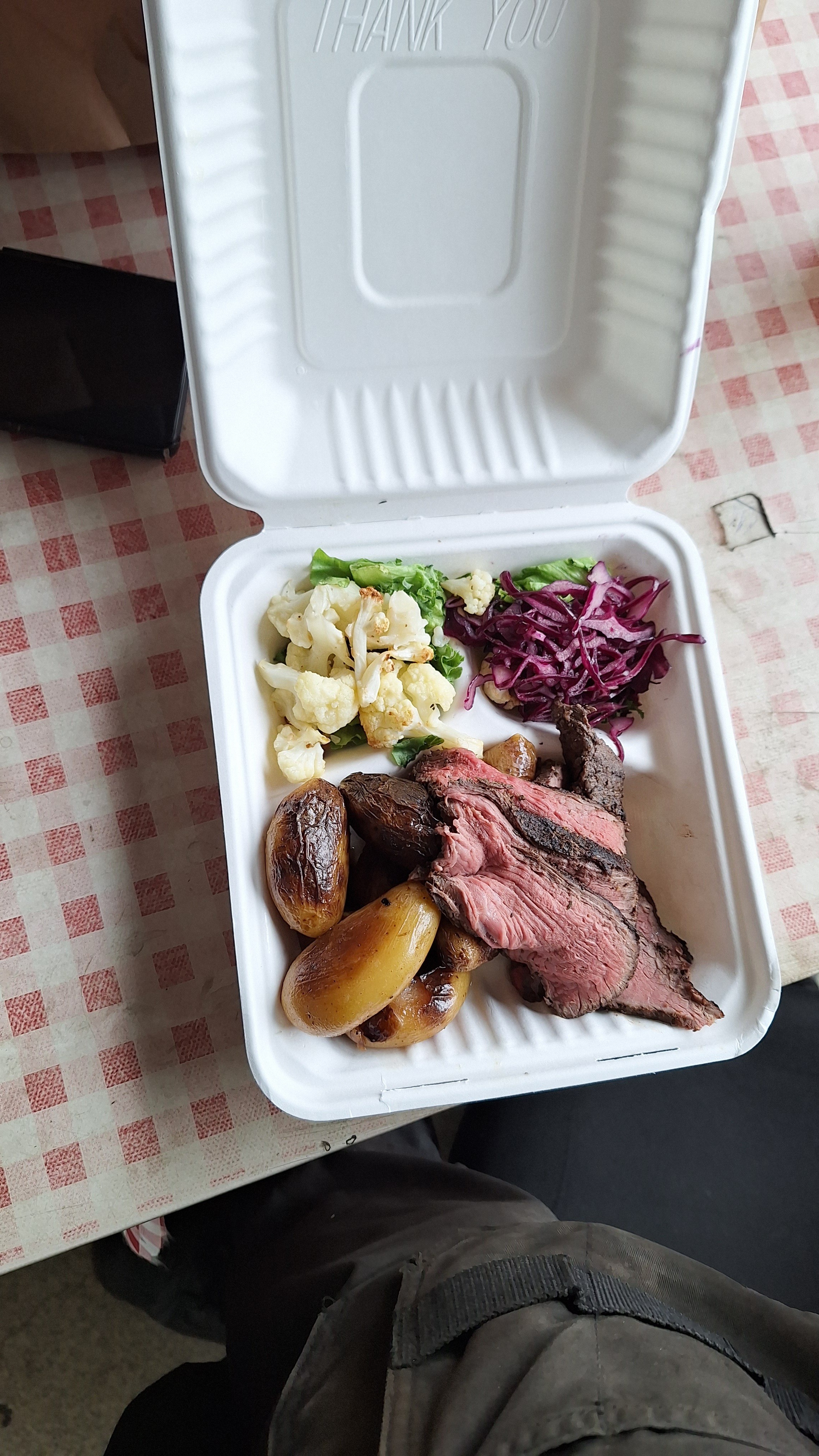 Steak and Veggie Plate