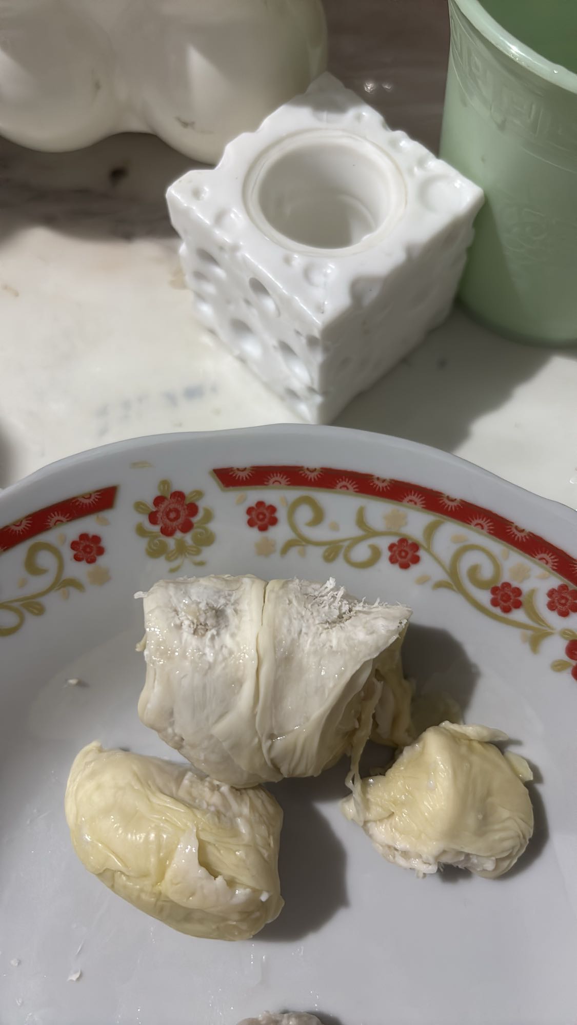 Daging durian matang