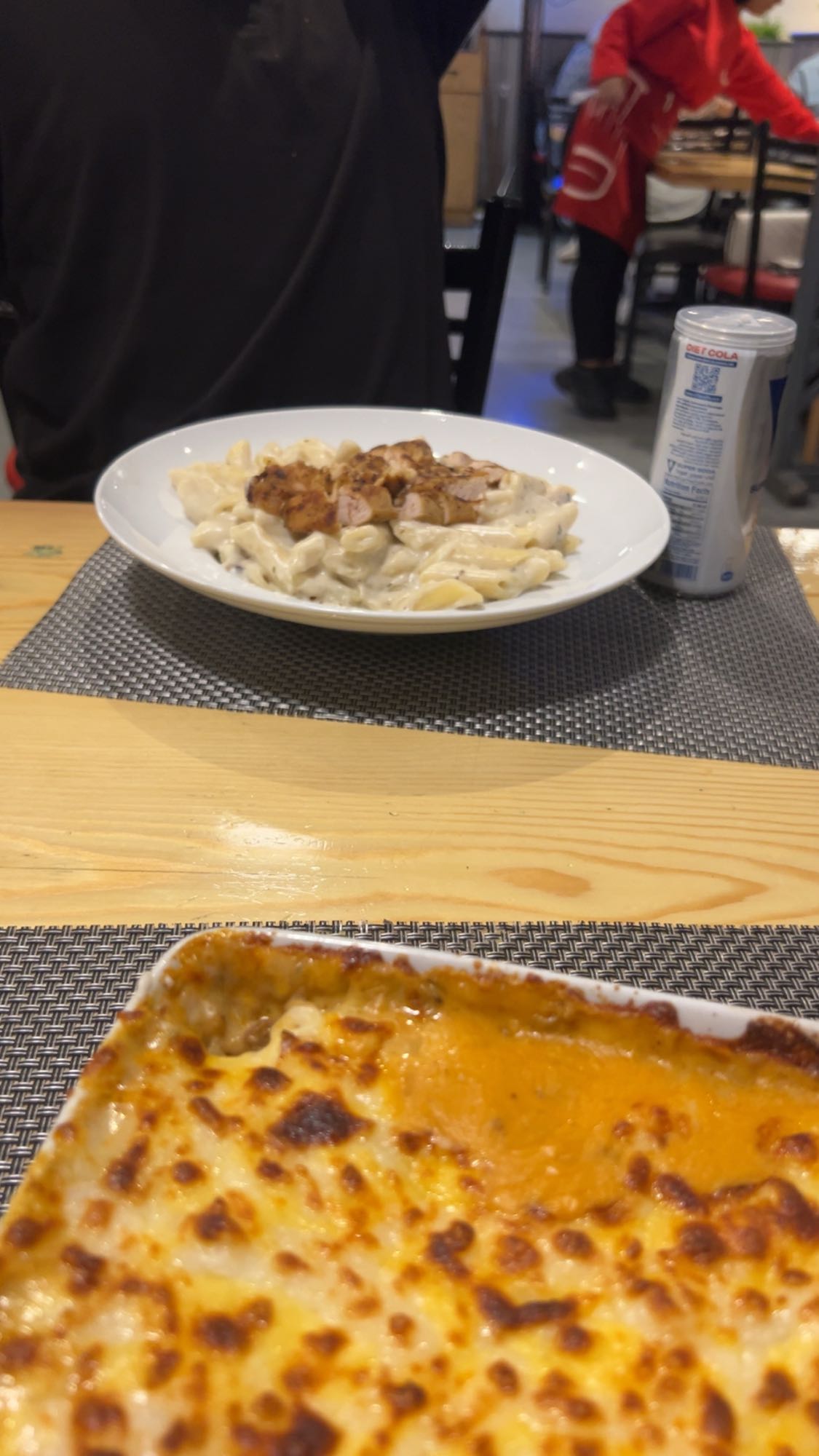 Chicken Alfredo & Lasagna