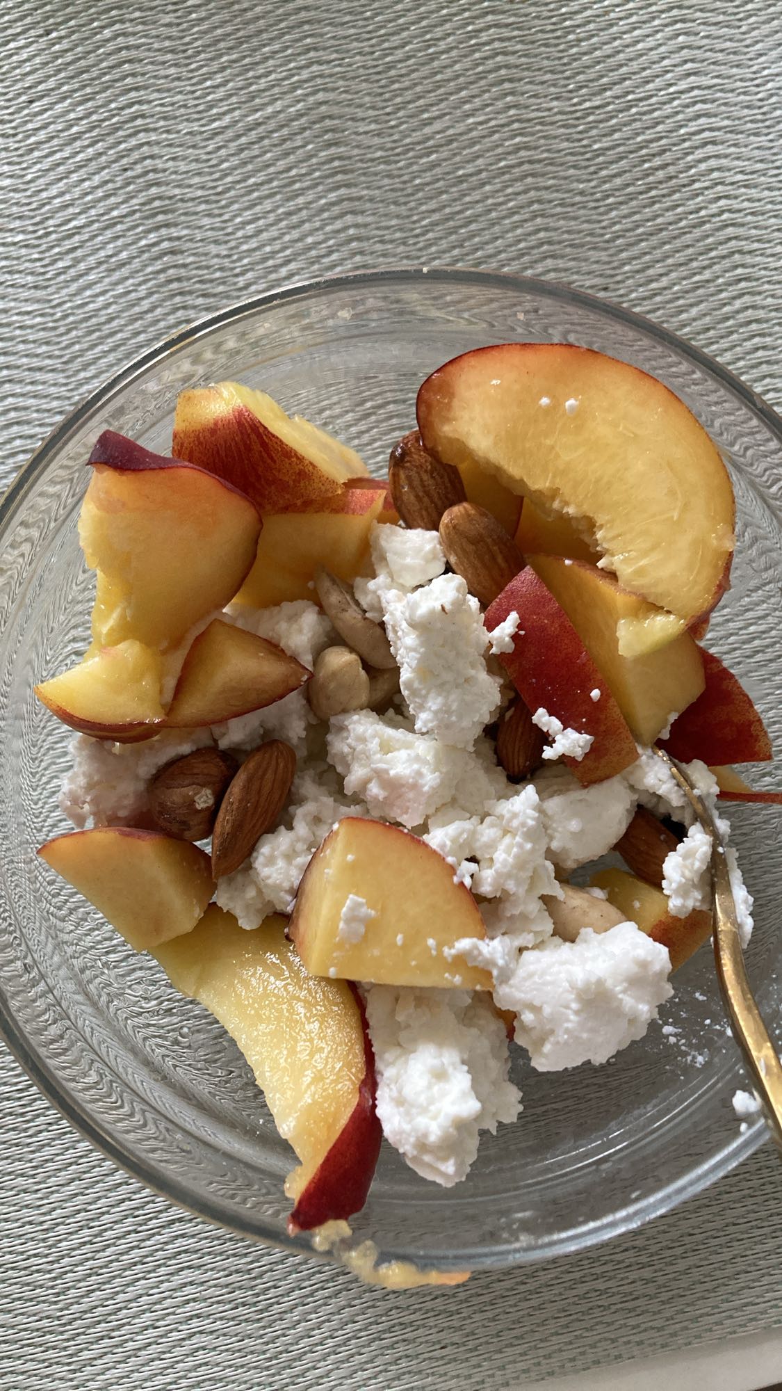 Peach Nut Cottage Bowl
