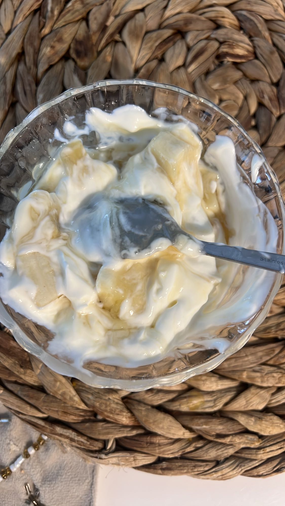 Yoğurtlu Muzlu Kase