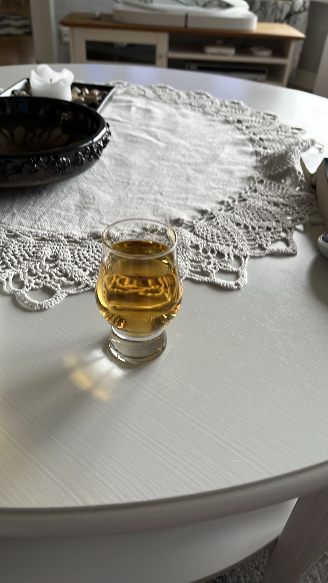 Litet glas whisky