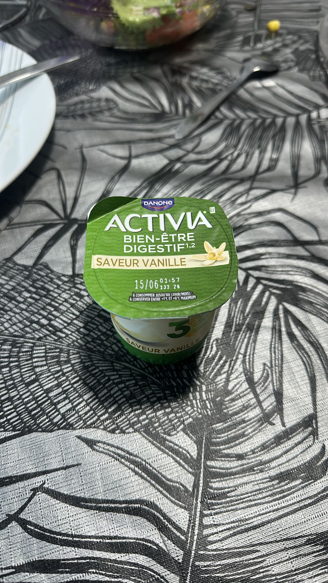 Yaourt vanille Activia