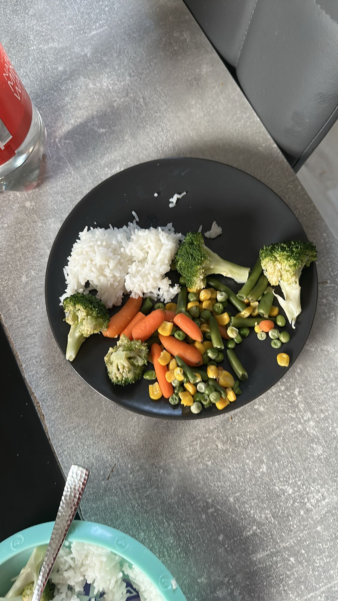 Orez cu legume fierte